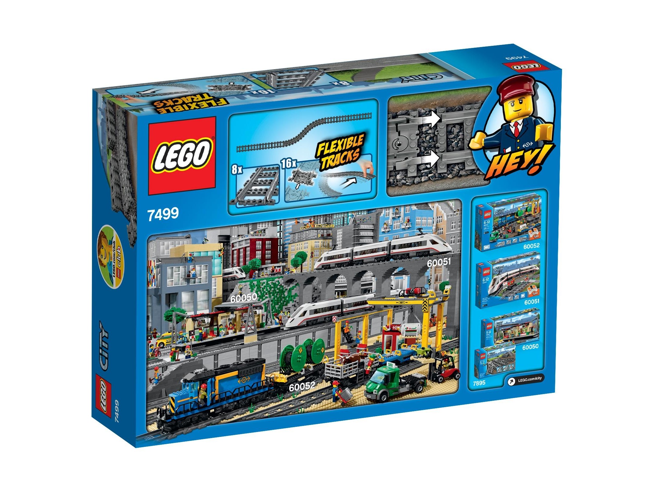 LEGO City - Elastyczne tory