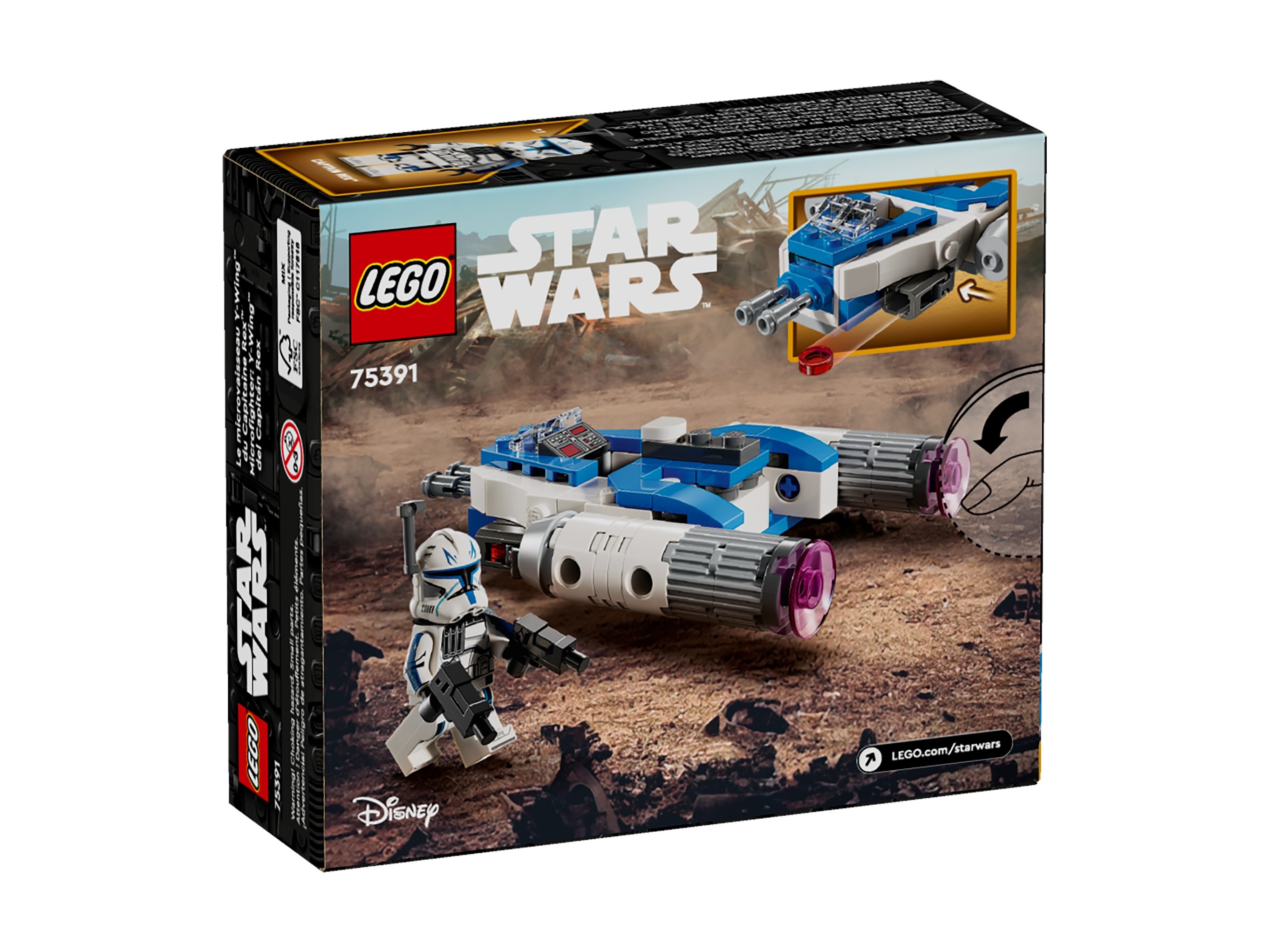 LEGO Star Wars - Captain Rex Y-Wing Microfighter