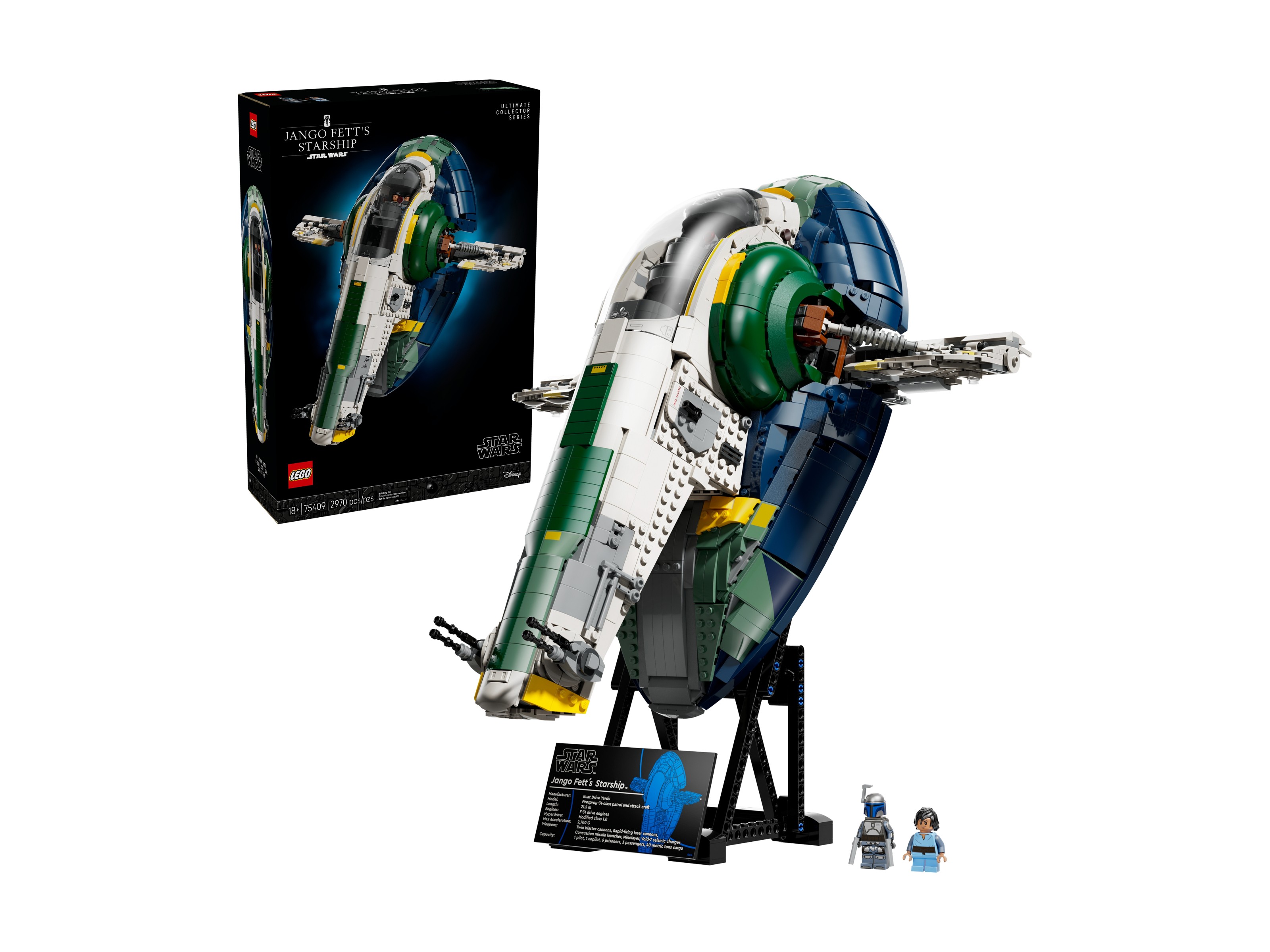 LEGO Star Wars - Patrolowiec typu Firespray Jango Fetta