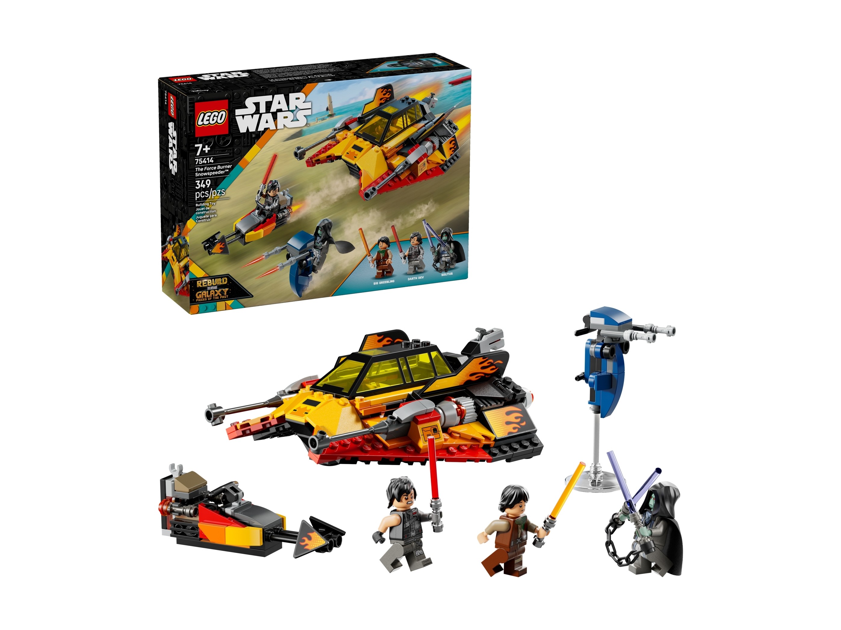 LEGO Star Wars - Płomienny śmigacz śnieżny