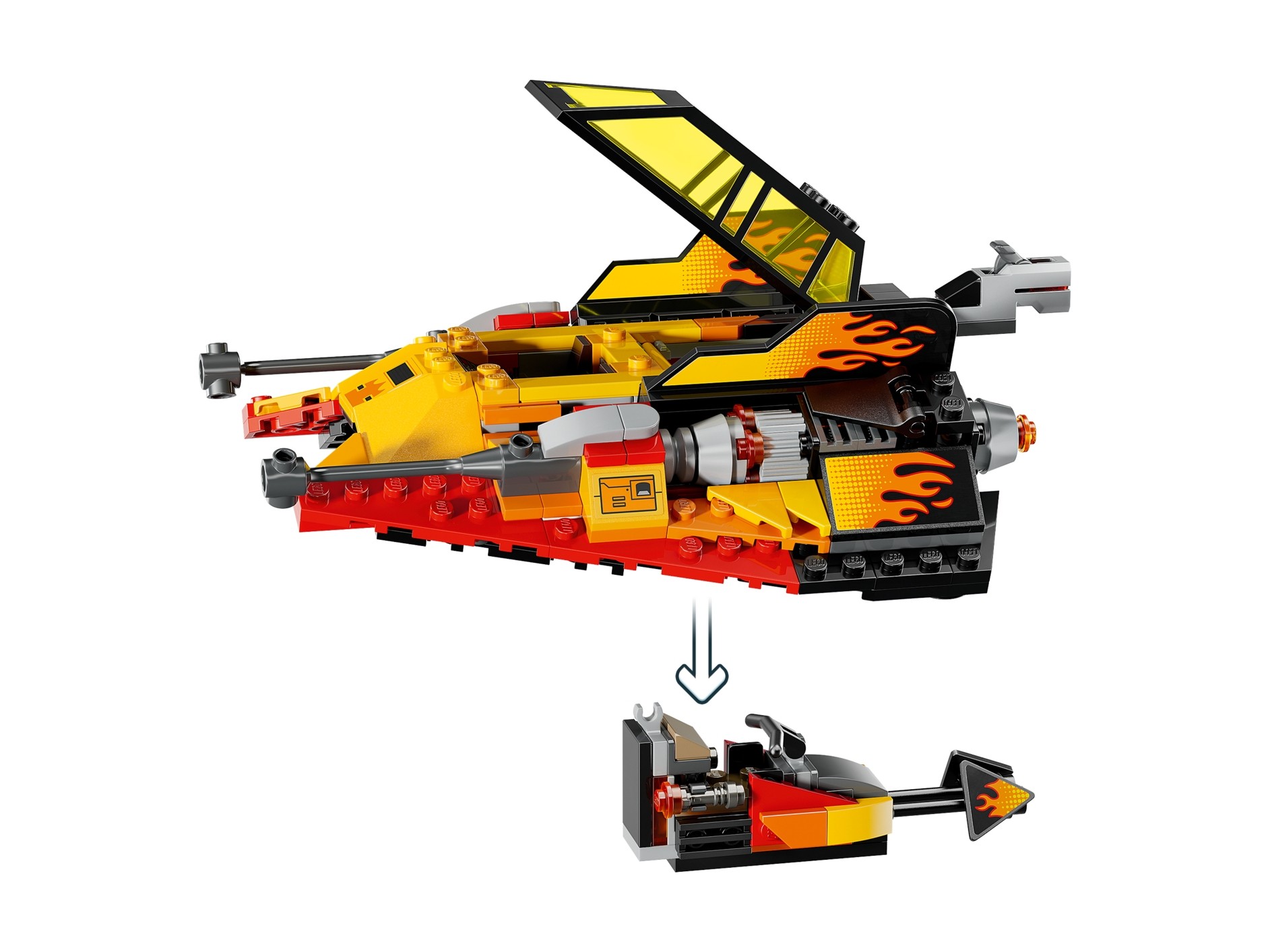 LEGO Star Wars - Płomienny śmigacz śnieżny