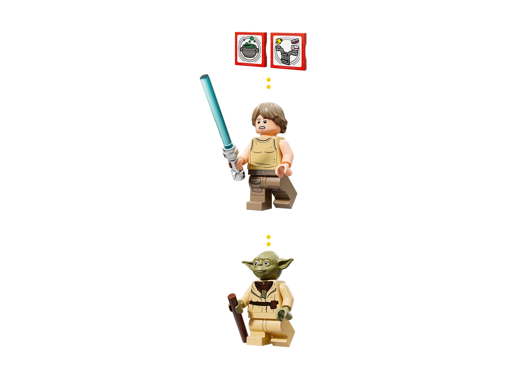 LEGO Star Wars - Chatka Yody i szkolenie Jedi