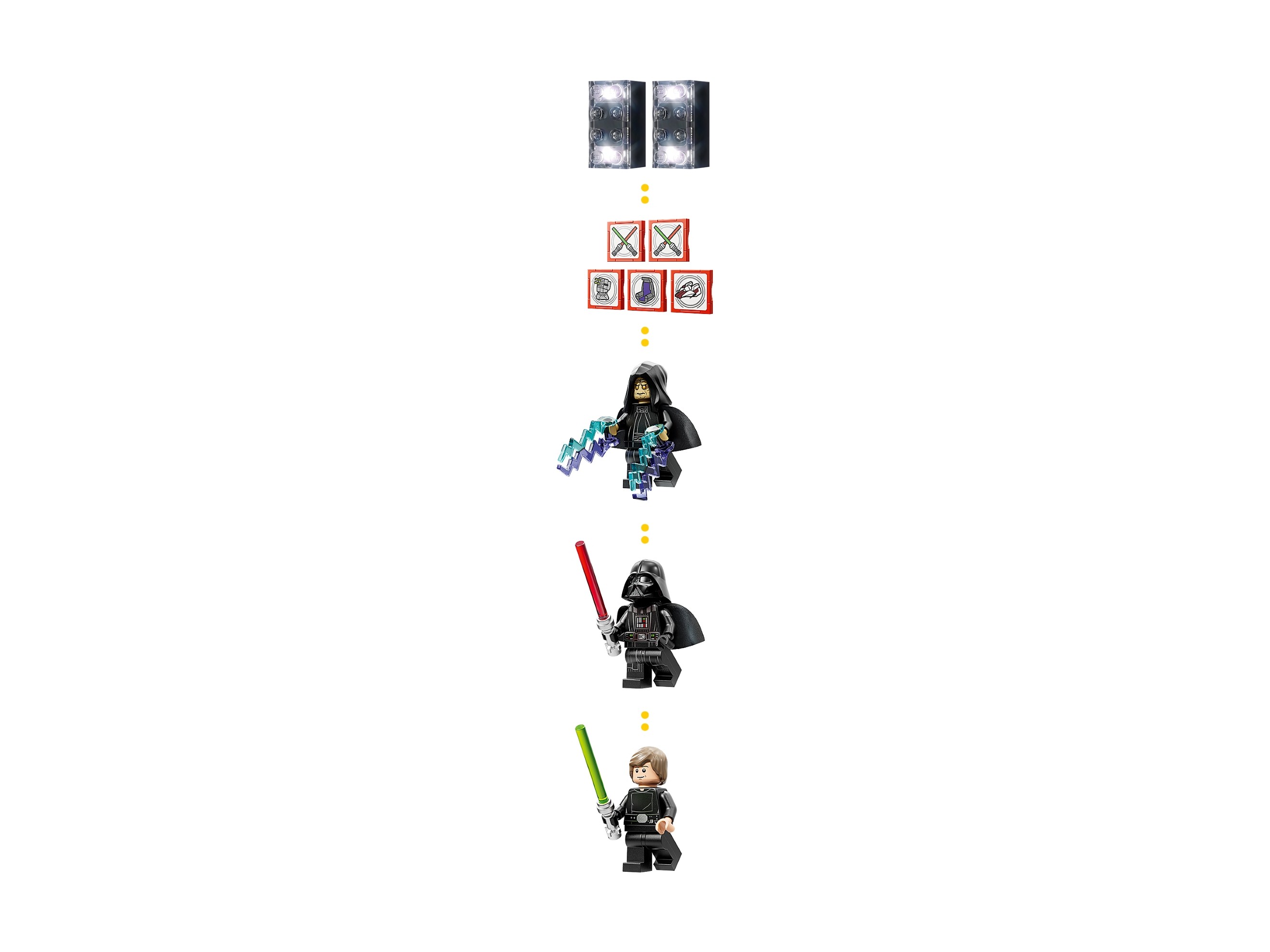 LEGO Star Wars - Pojedynek w sali tronowej i A-Wing™
