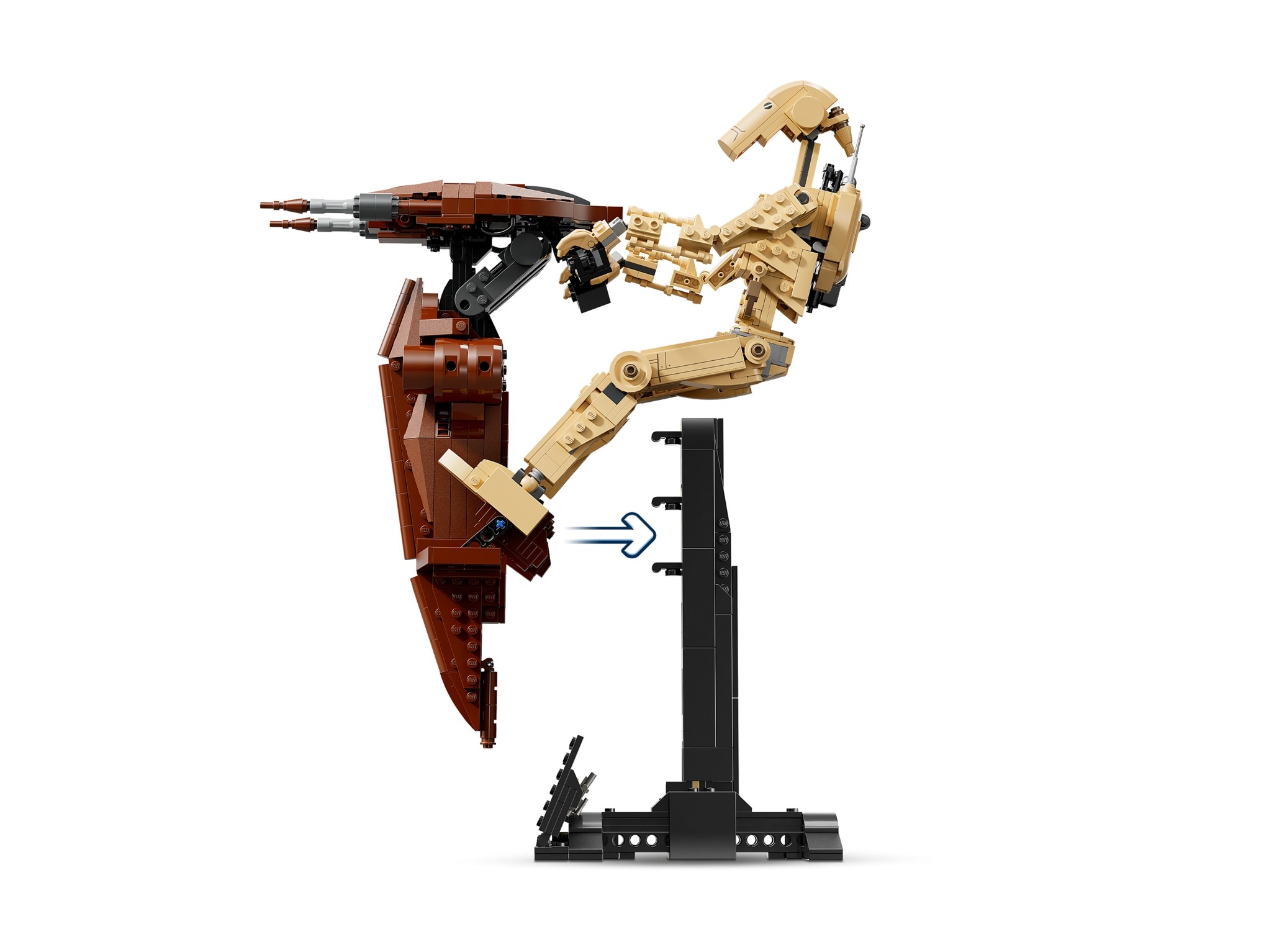 LEGO Star Wars - Droid bojowy z platformą STAP