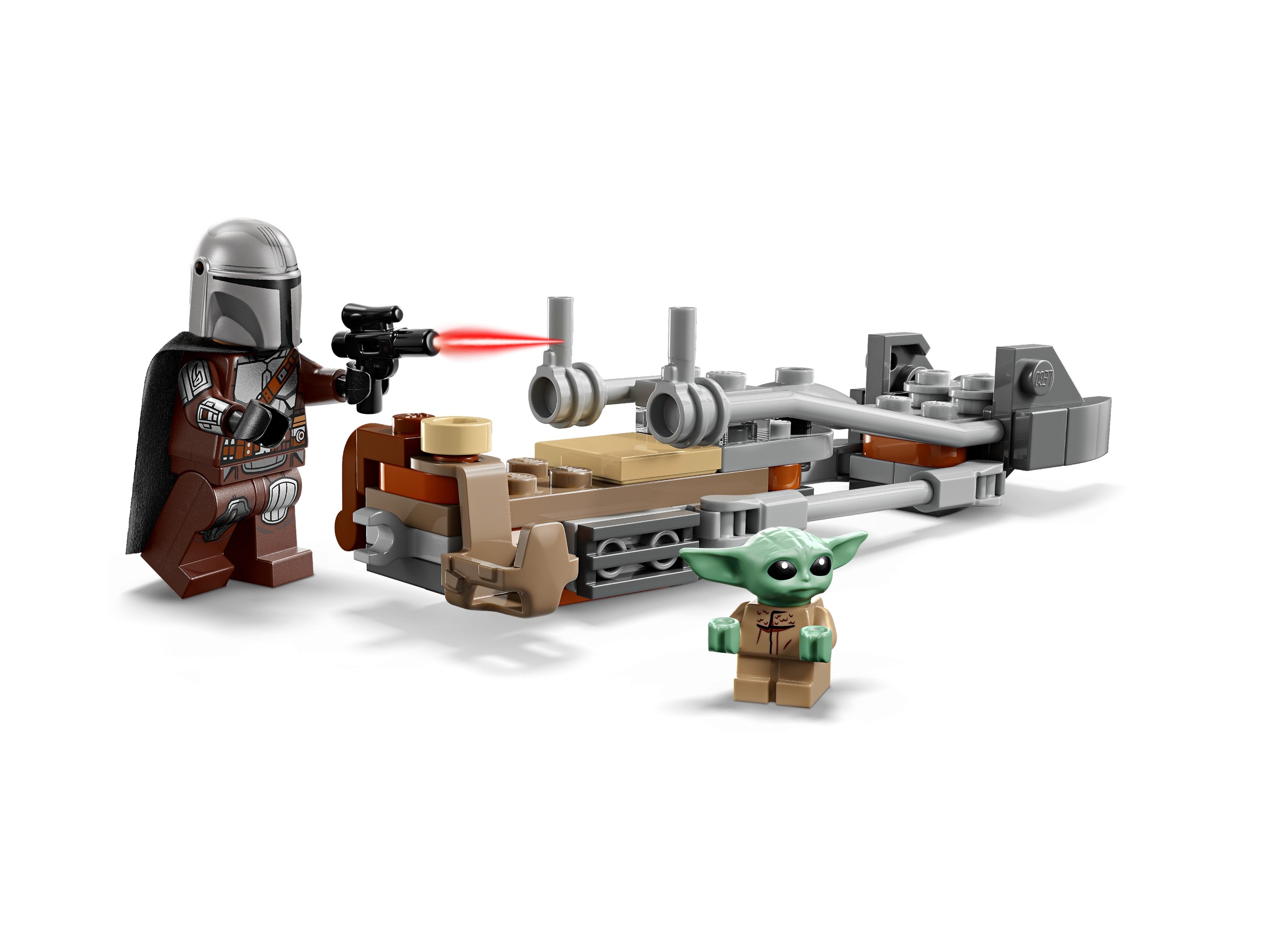 LEGO Star Wars - Śmigacz Mandalorianina i Grogu