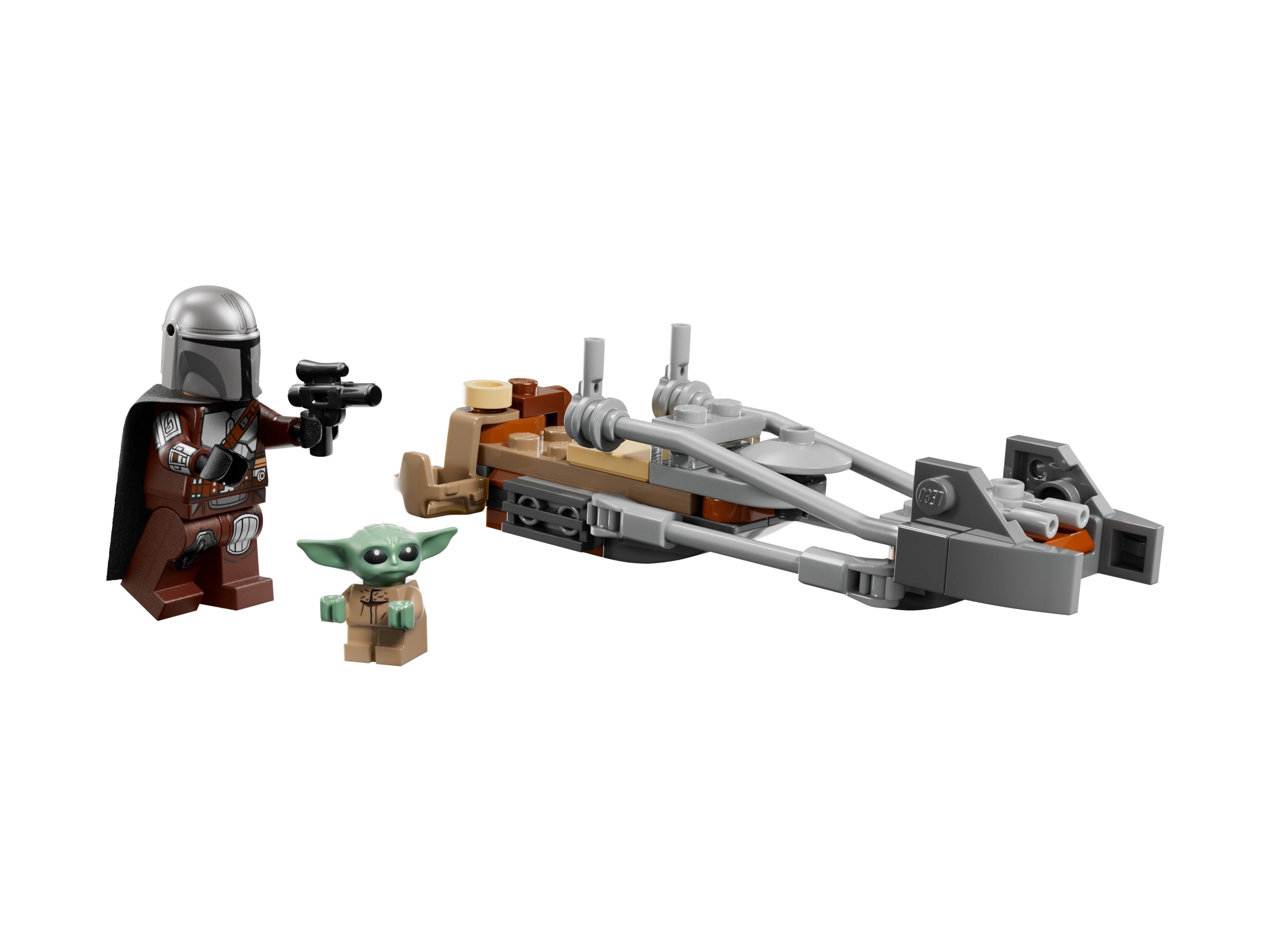 LEGO Star Wars - Śmigacz Mandalorianina i Grogu