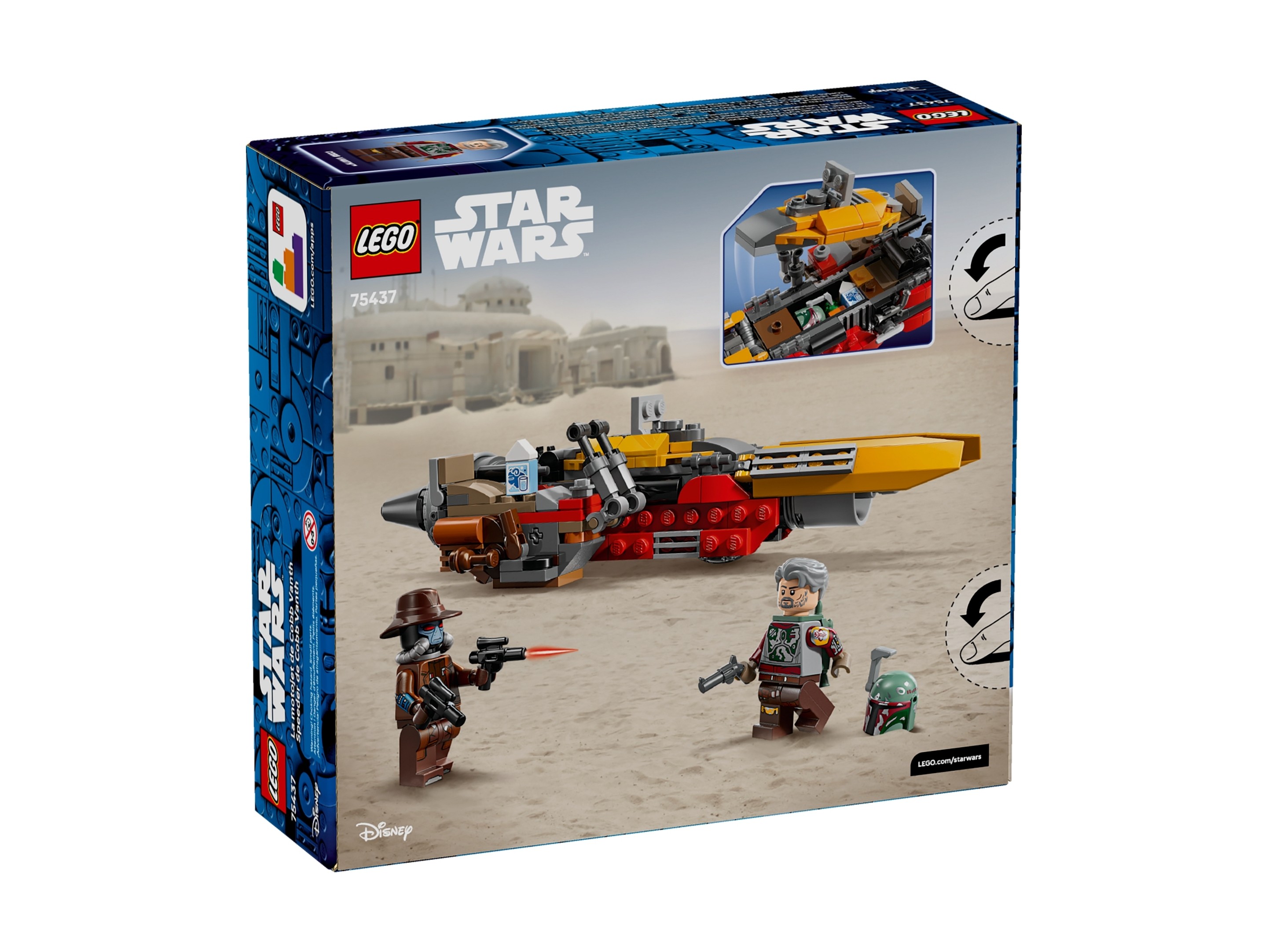 LEGO Inne - Klocki LEGO Star Wars Śmigacz Cobba Vantha 75437