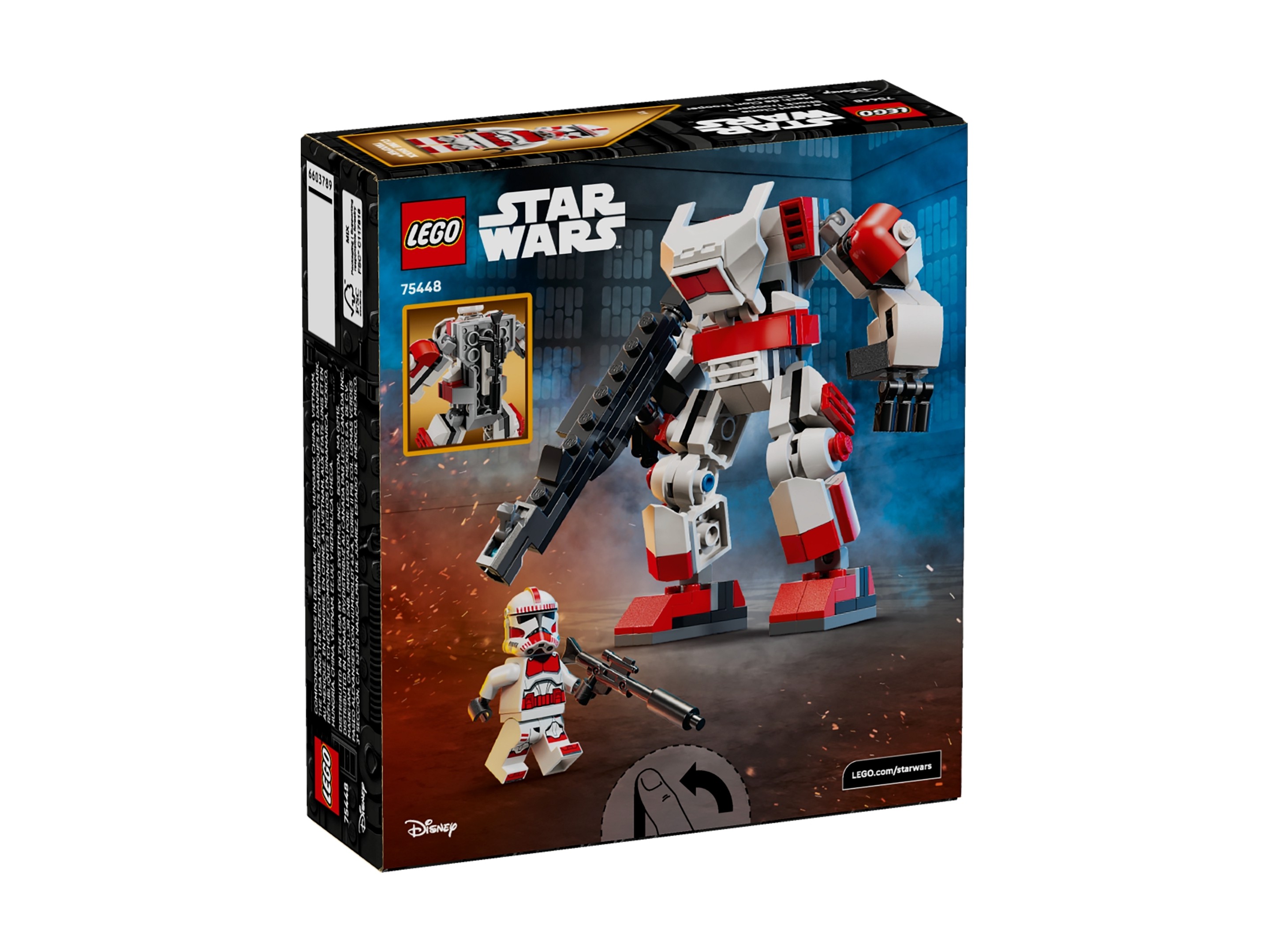 LEGO Star Wars - Mech klona Shock Troopera