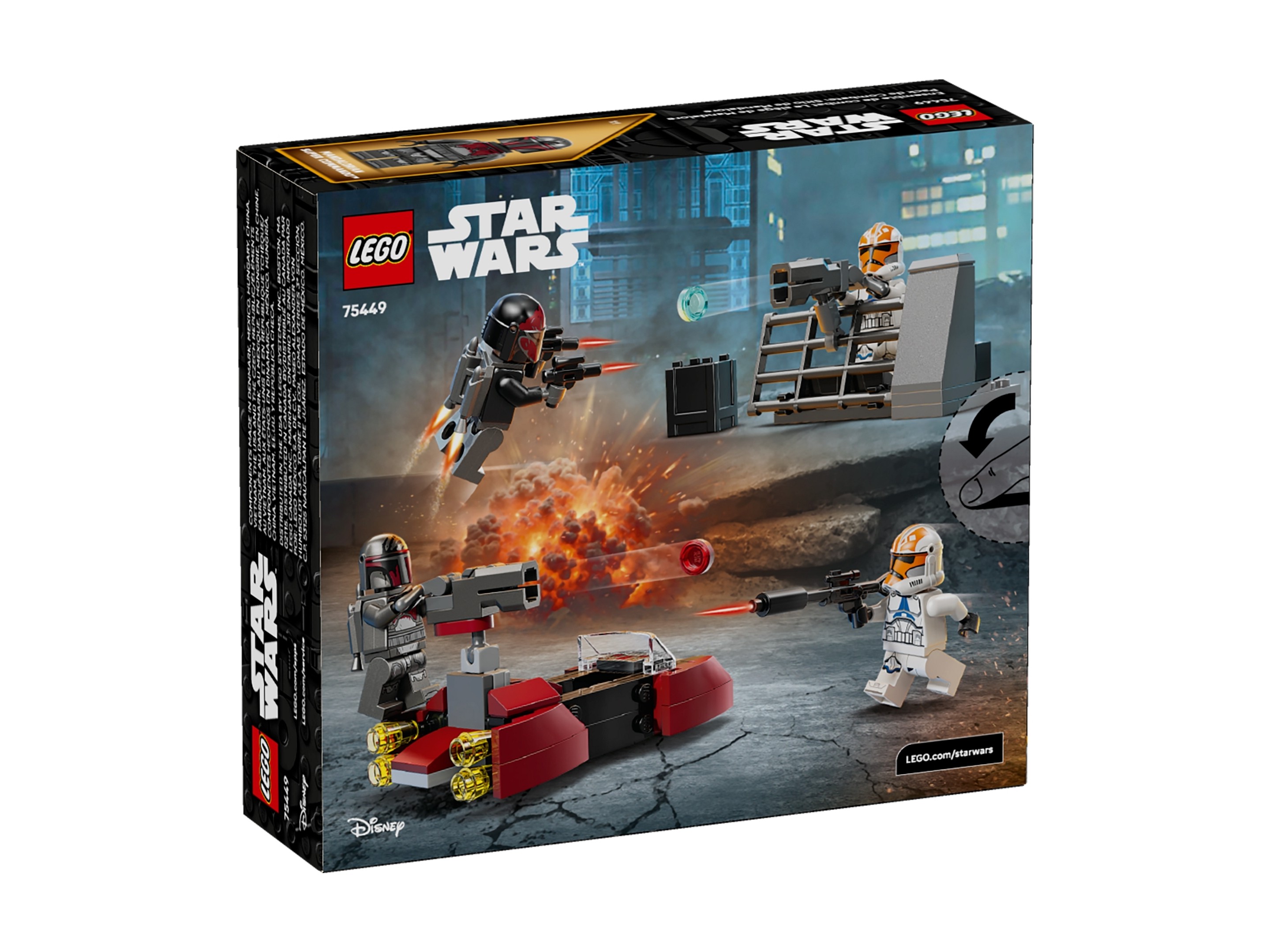 LEGO Star Wars - Oblężenie Mandalory - zestaw bitewny