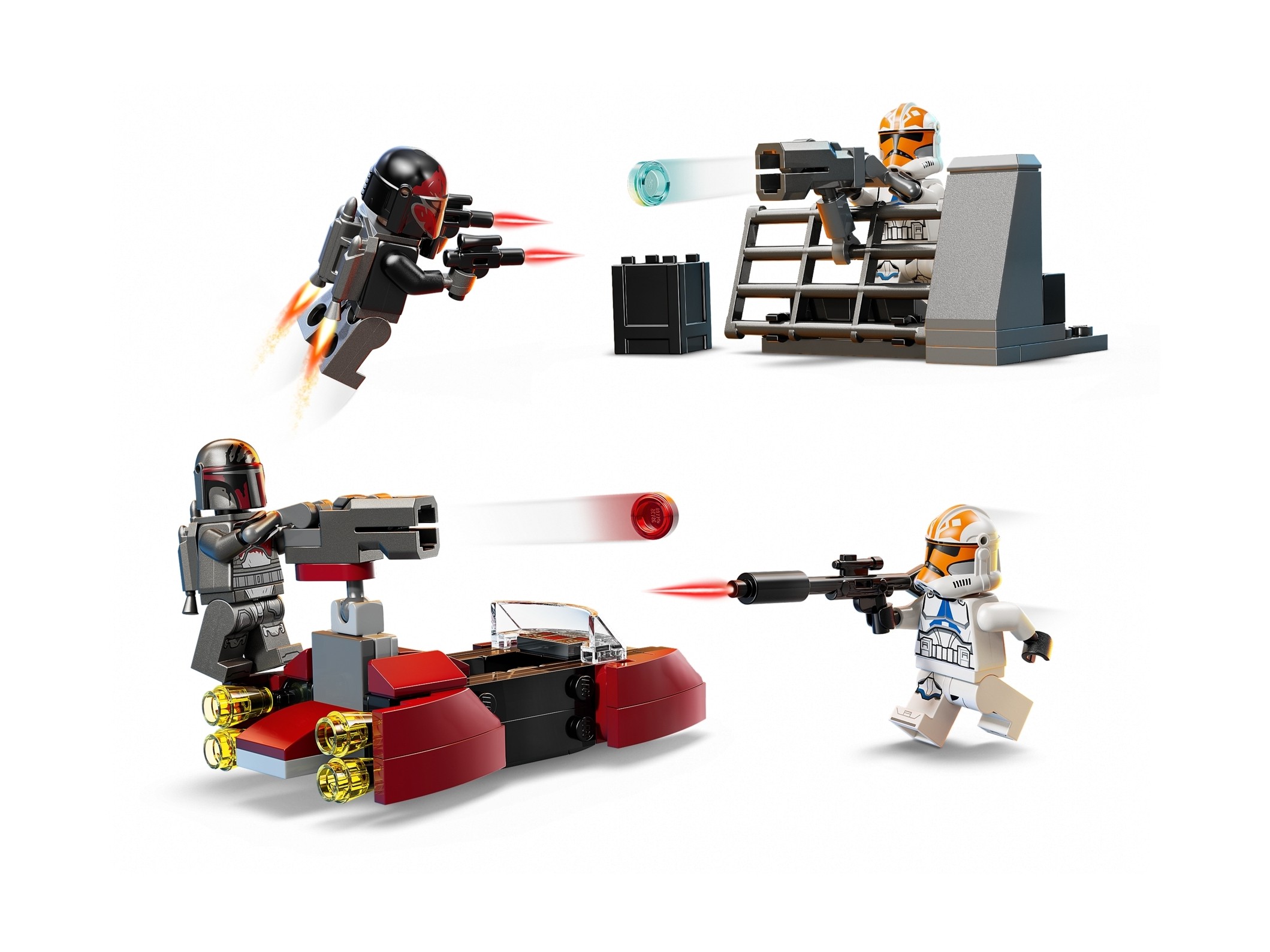 LEGO Star Wars - Oblężenie Mandalory - zestaw bitewny