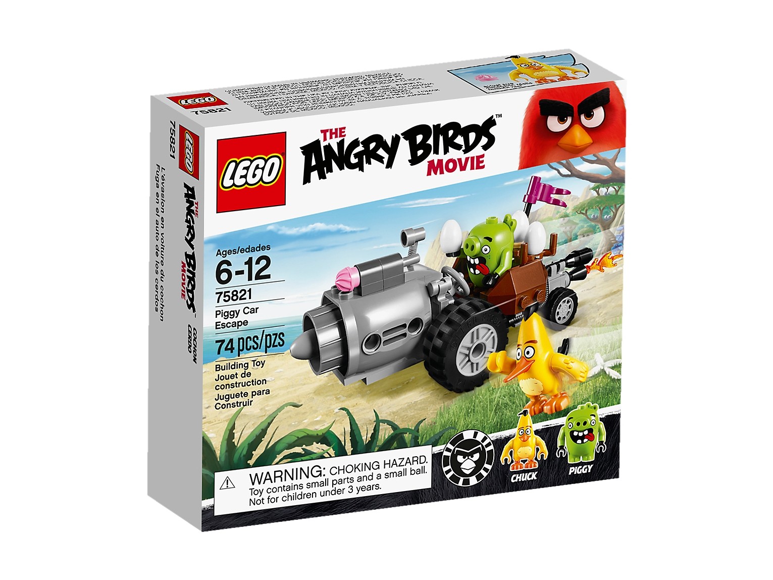 LEGO Angry Birds - Ucieczka samochodem świnek