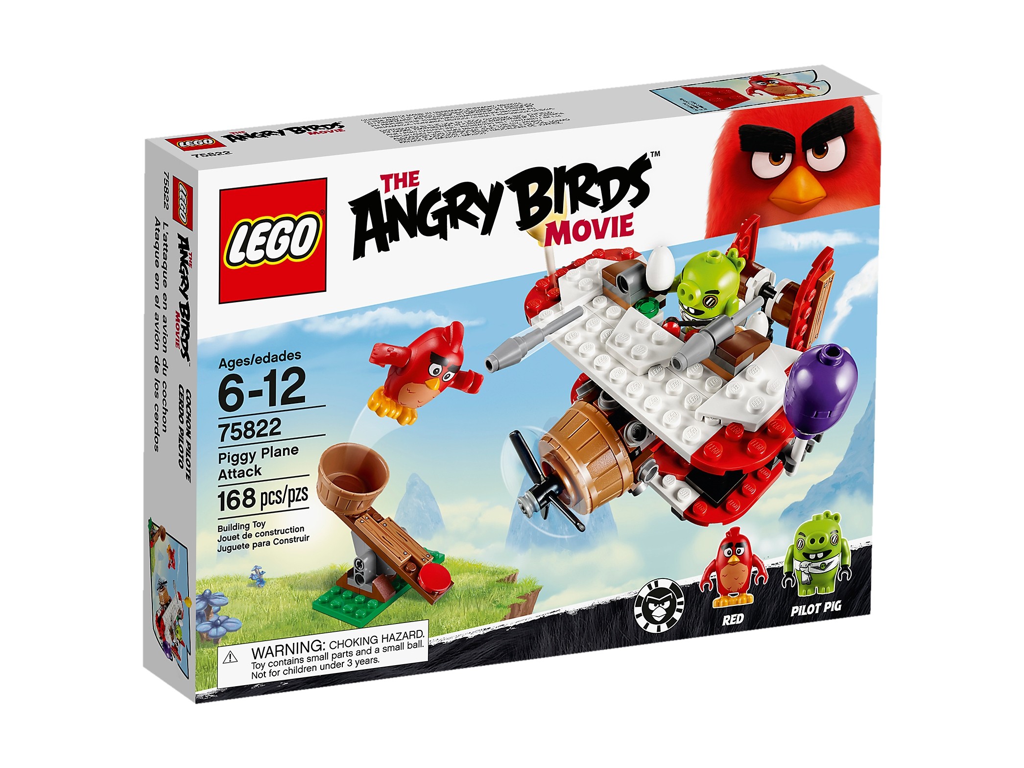 LEGO Angry Birds - Atak samolotem świnek