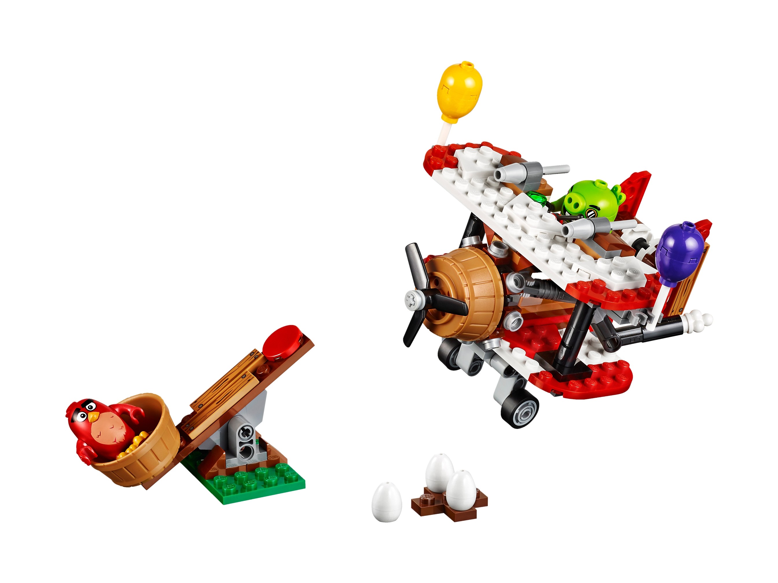 LEGO Angry Birds - Atak samolotem świnek