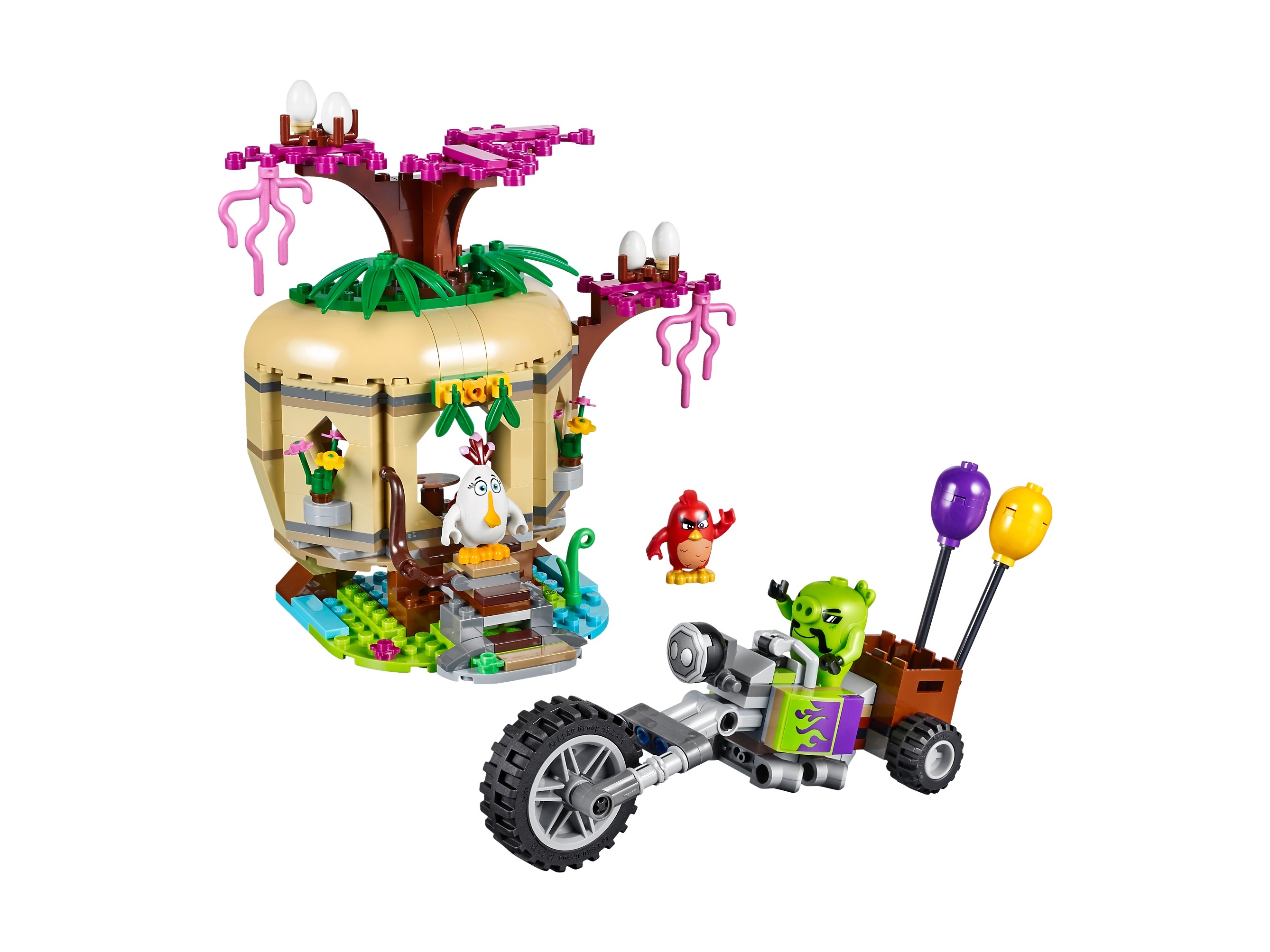 LEGO Angry Birds - Kradzież jaj na Ptasiej Wyspie