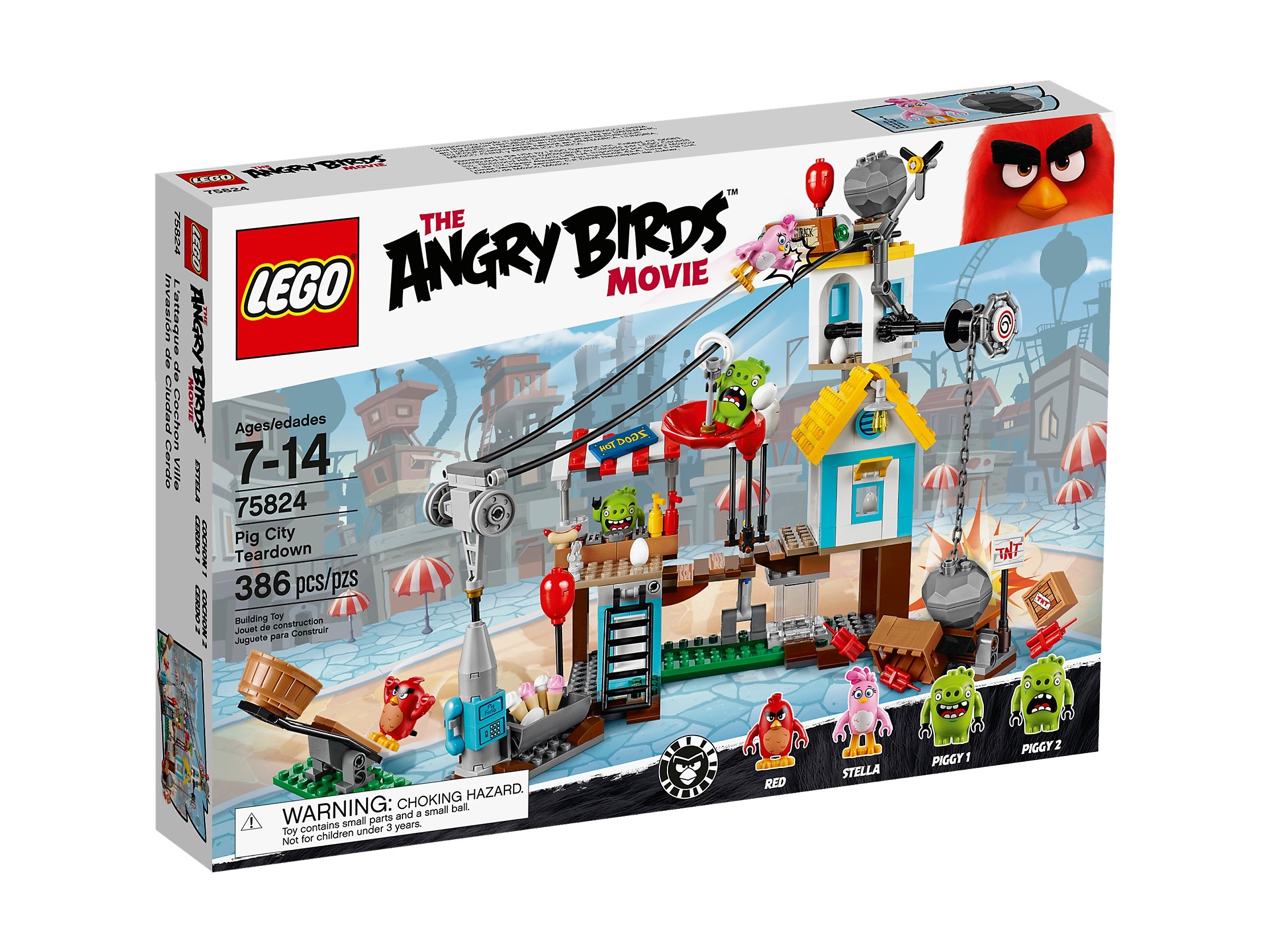 LEGO Angry Birds - Demolka w Pig City
