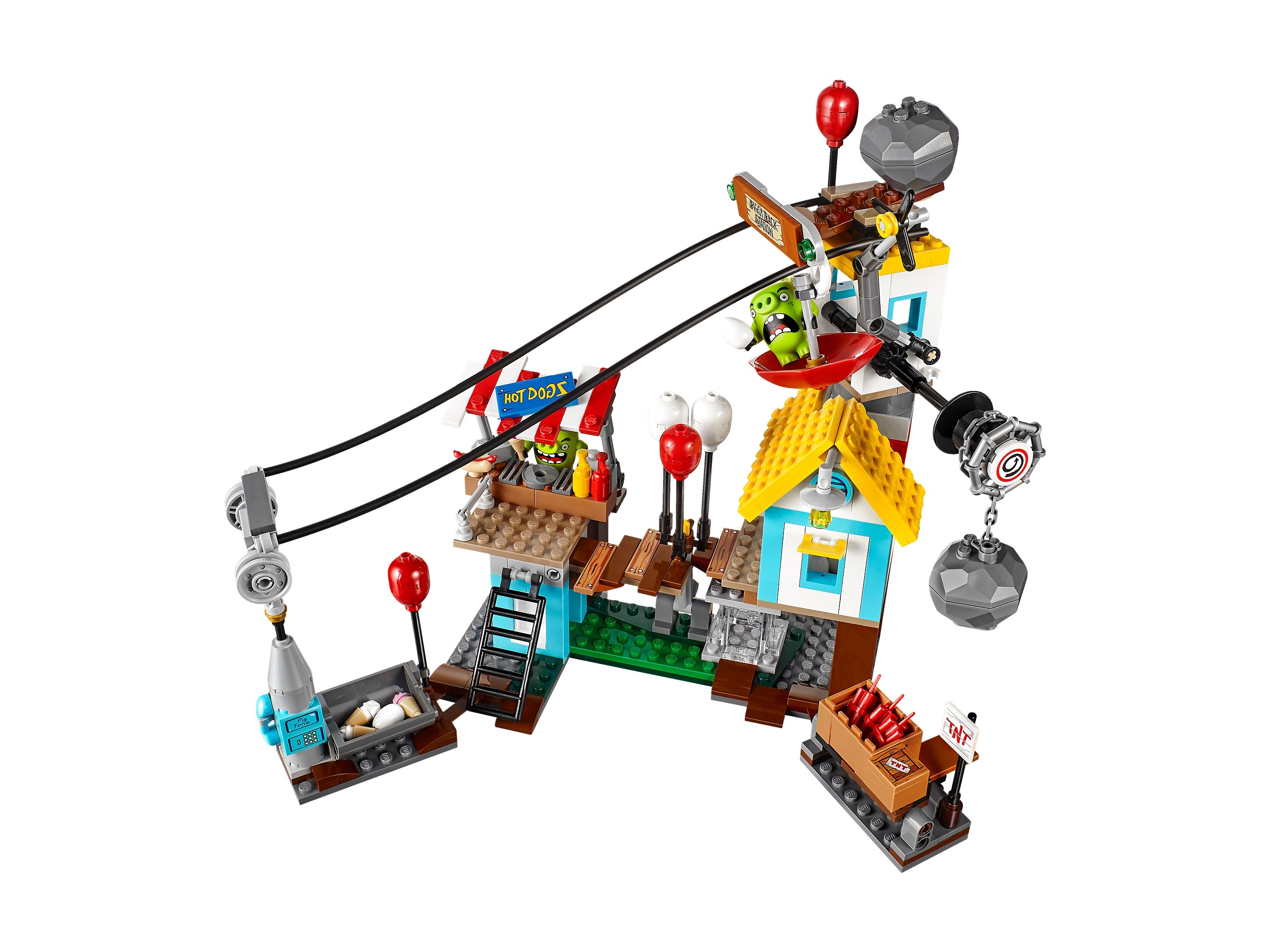 LEGO Angry Birds - Demolka w Pig City