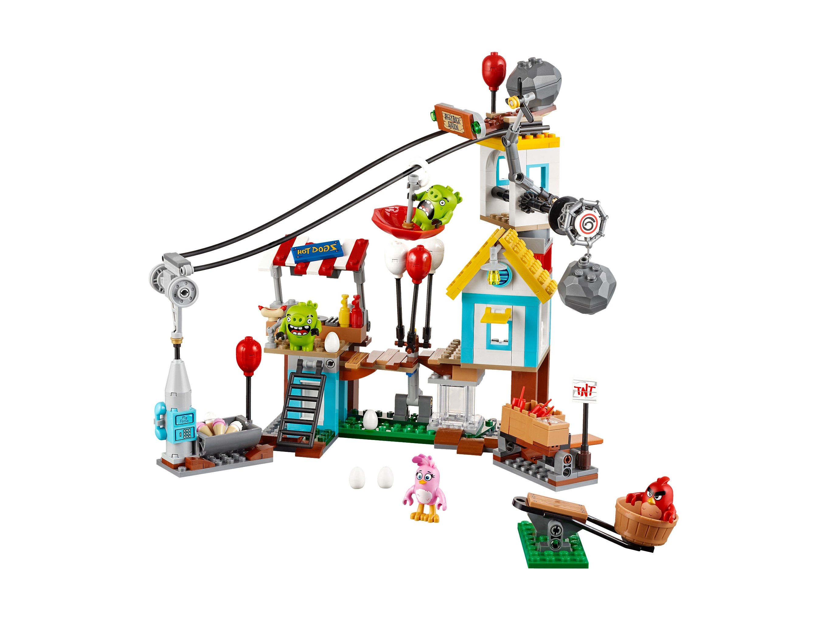 LEGO Angry Birds - Demolka w Pig City