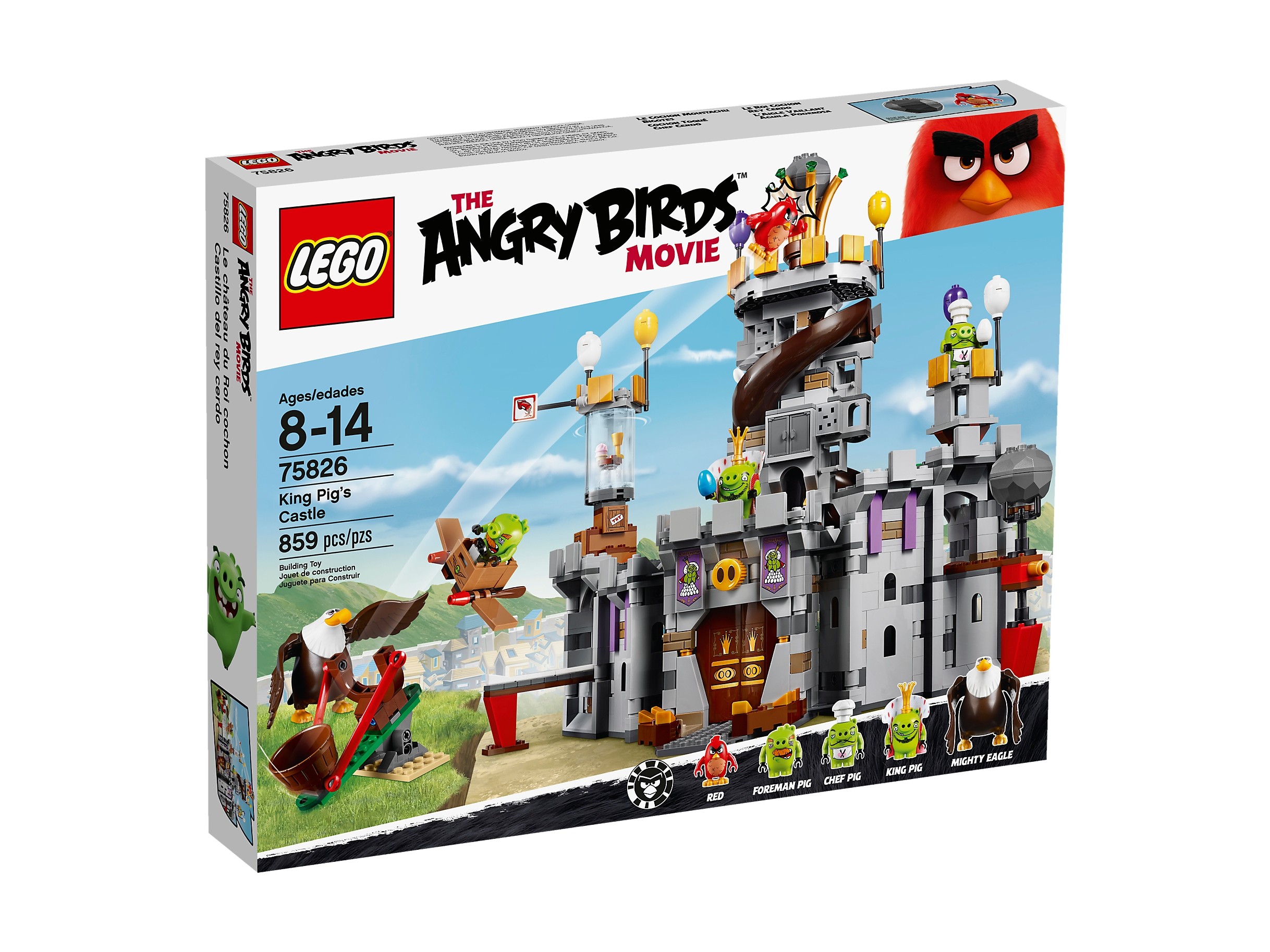 LEGO Angry Birds - Zamek świńskiego króla