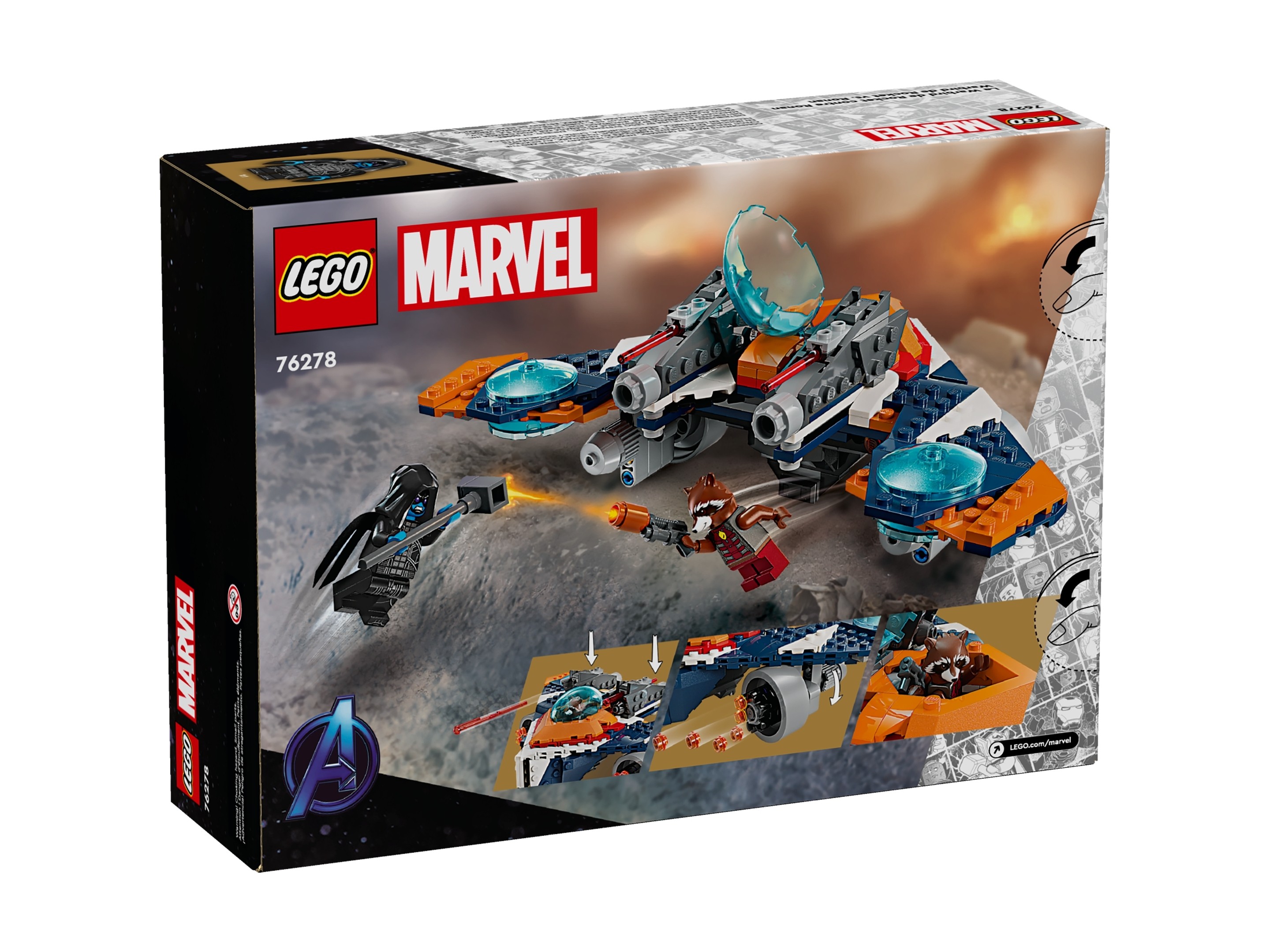 LEGO Super Heroes Marvel - LEGO 76278 Warbird Rocketa vs. Ronan