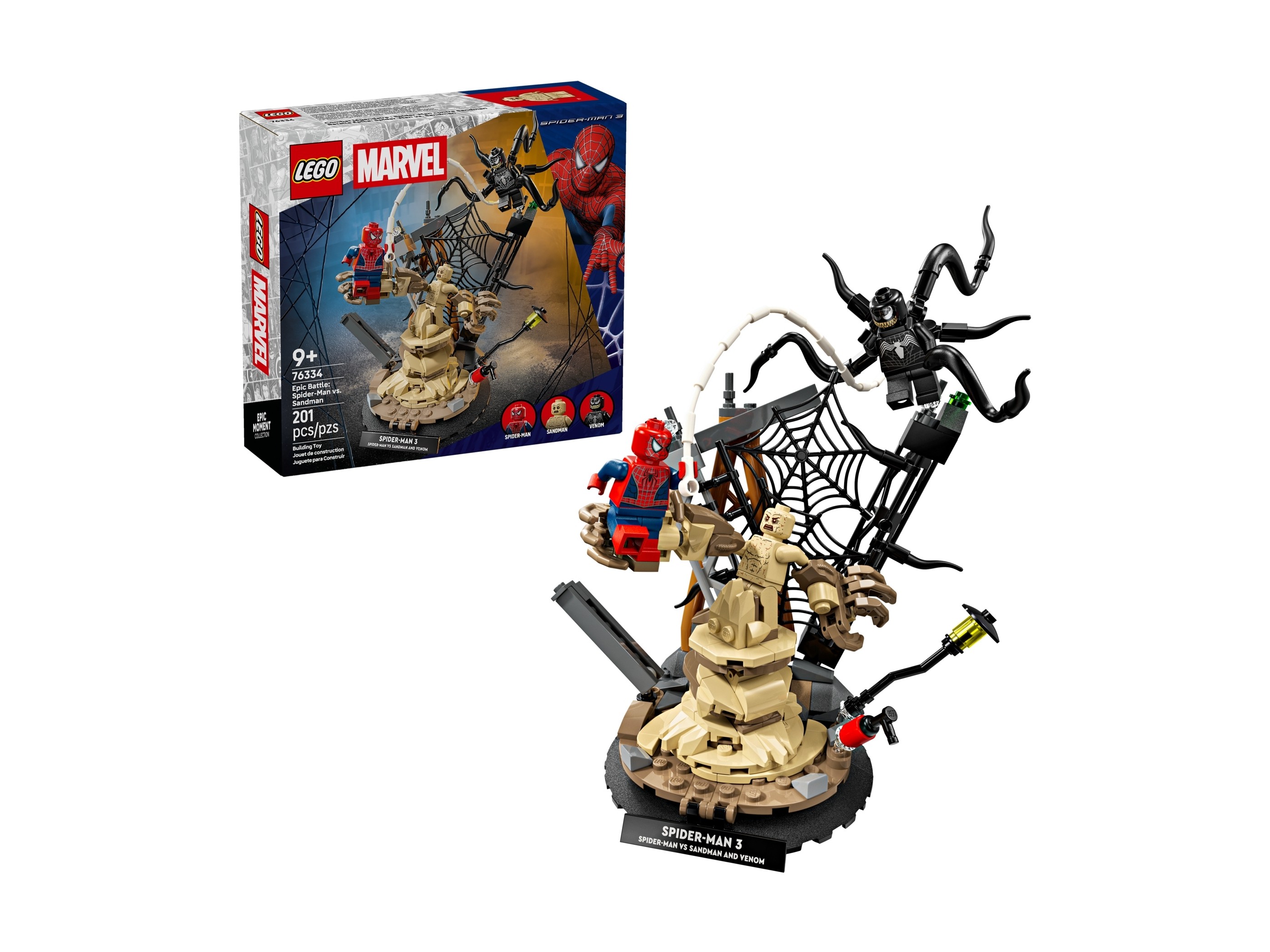 LEGO Super Heroes Marvel - Epicka bitwa: Spider-Man kontra Sandman