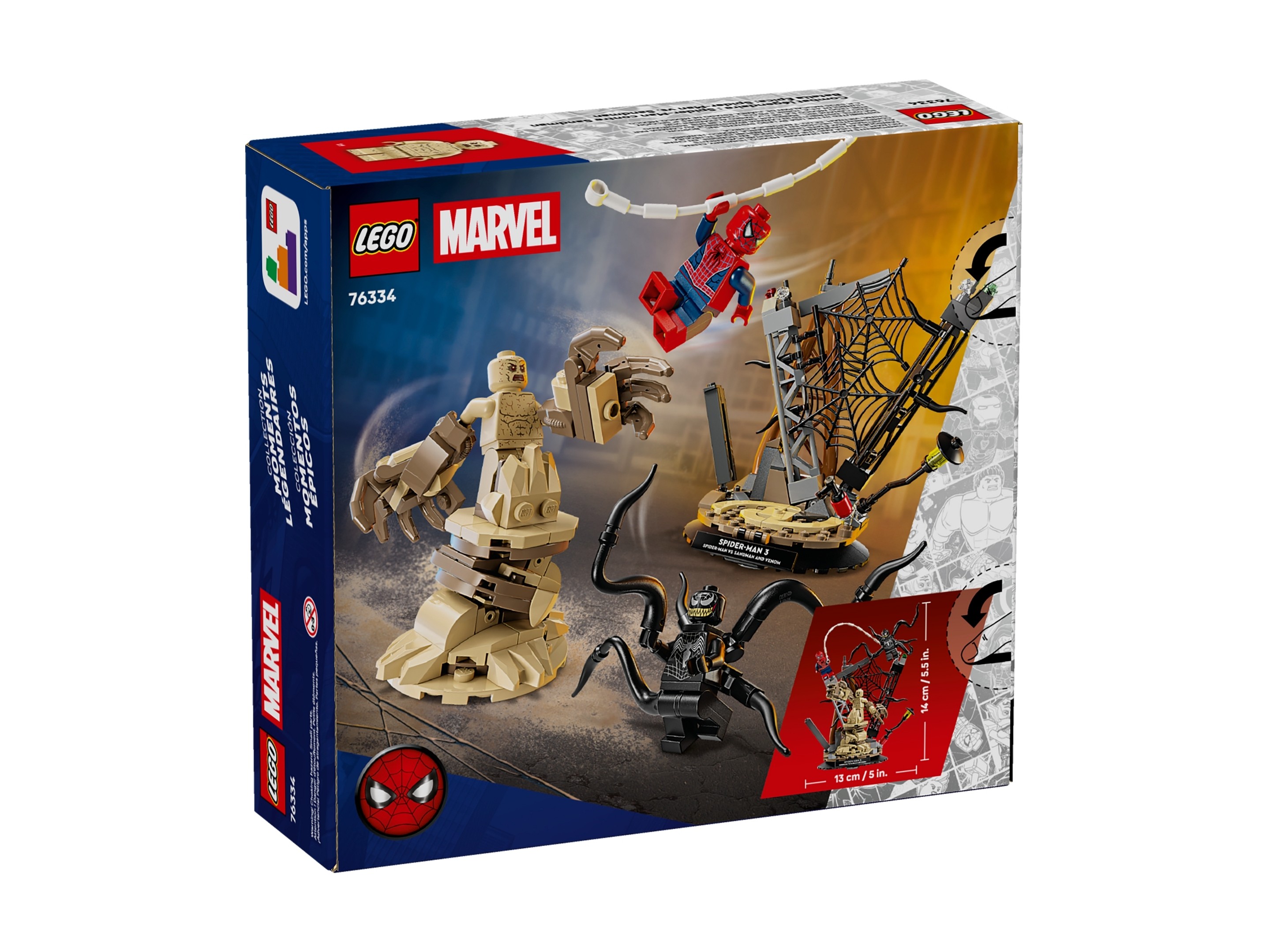 LEGO Super Heroes Marvel - Epicka bitwa: Spider-Man kontra Sandman