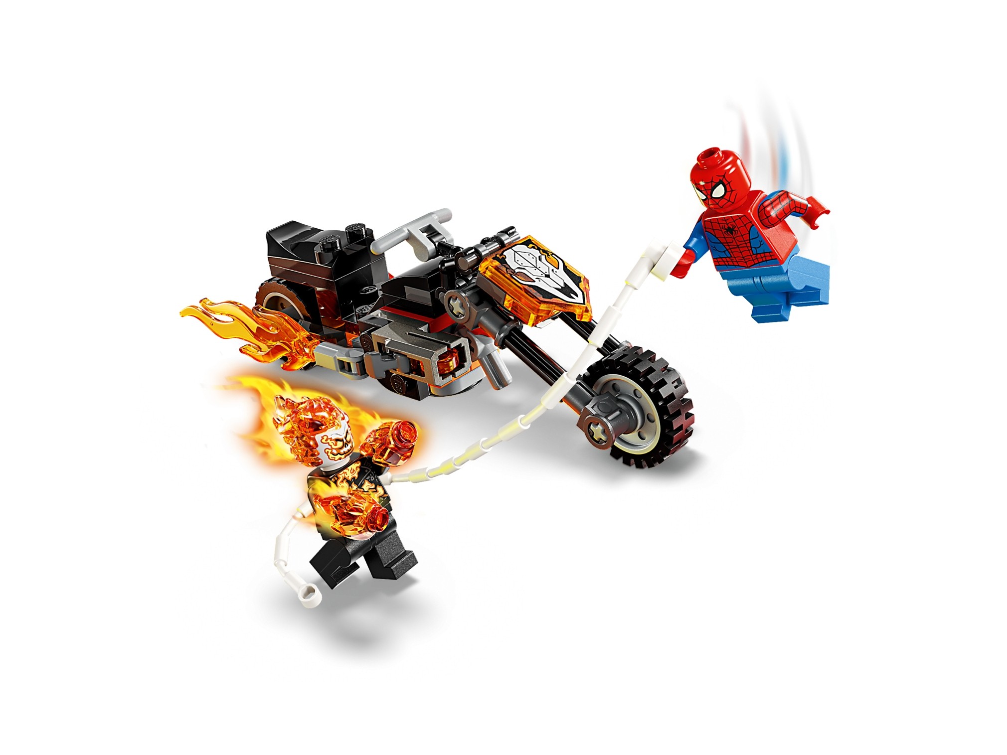 LEGO Super Heroes Marvel - Spider-Man kontra Ghost Rider na motocyklu