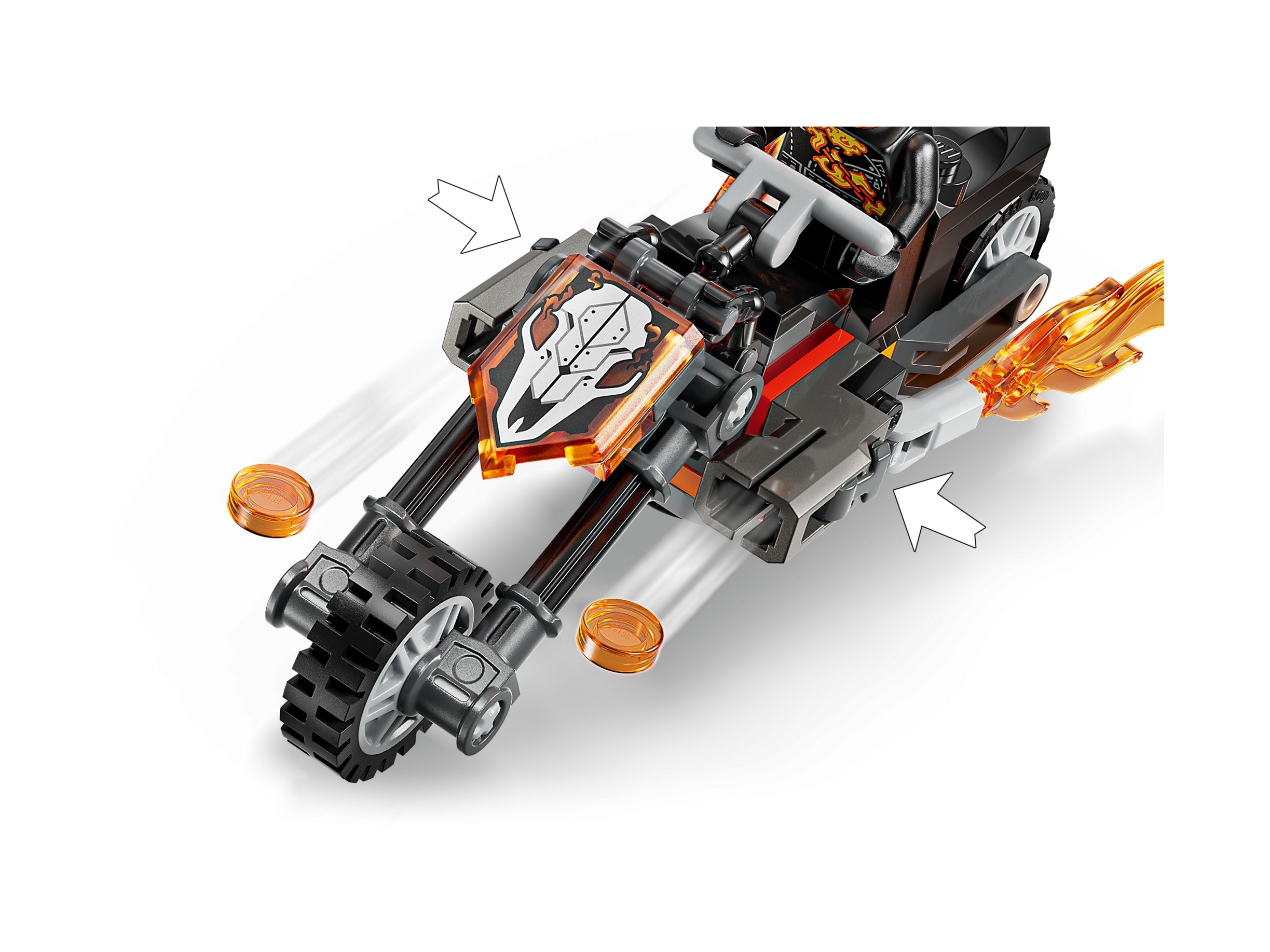 LEGO Super Heroes Marvel - Spider-Man kontra Ghost Rider na motocyklu
