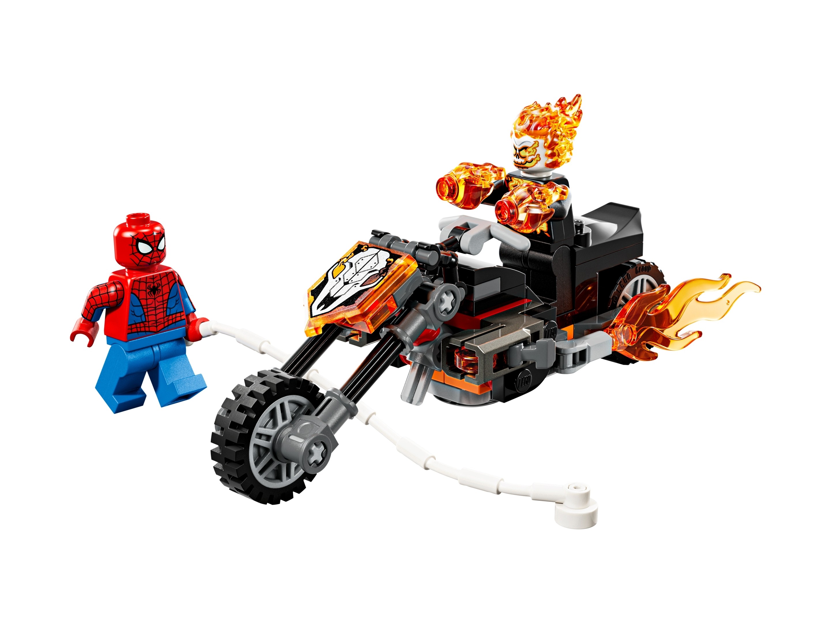 LEGO Super Heroes Marvel - Spider-Man kontra Ghost Rider na motocyklu