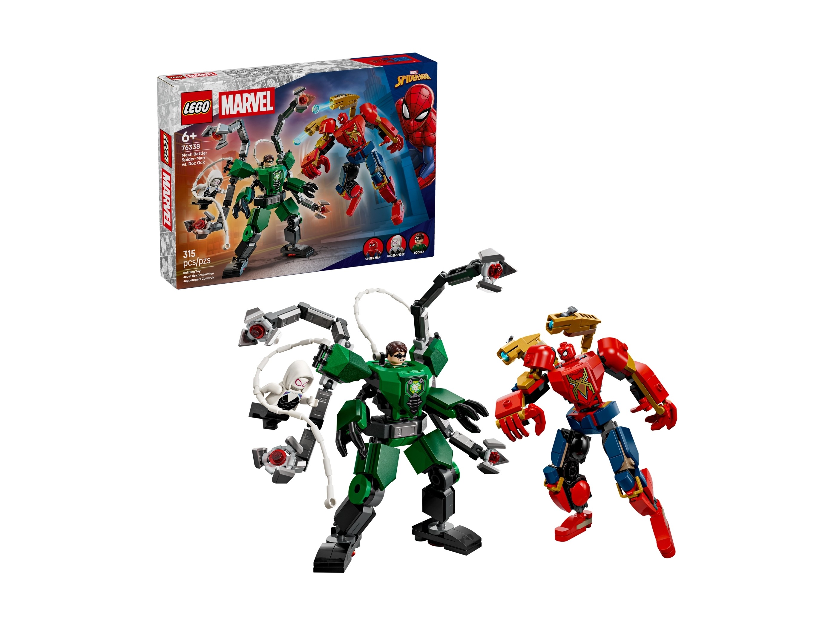 LEGO Super Heroes Marvel - Bitwa mechów: Spider-Man kontra Doc Ock