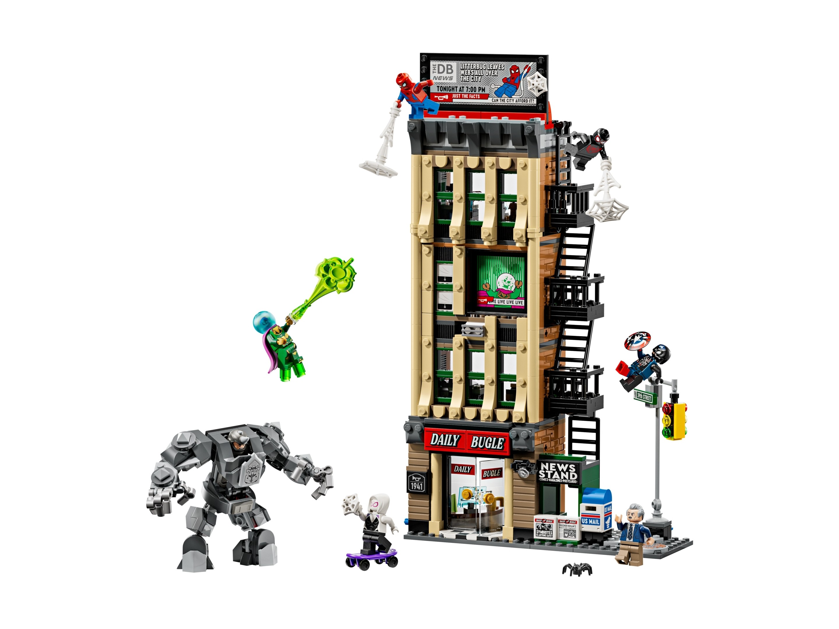 LEGO Super Heroes Marvel - Spider-Man  kontra Mysterio: Daily Bugle