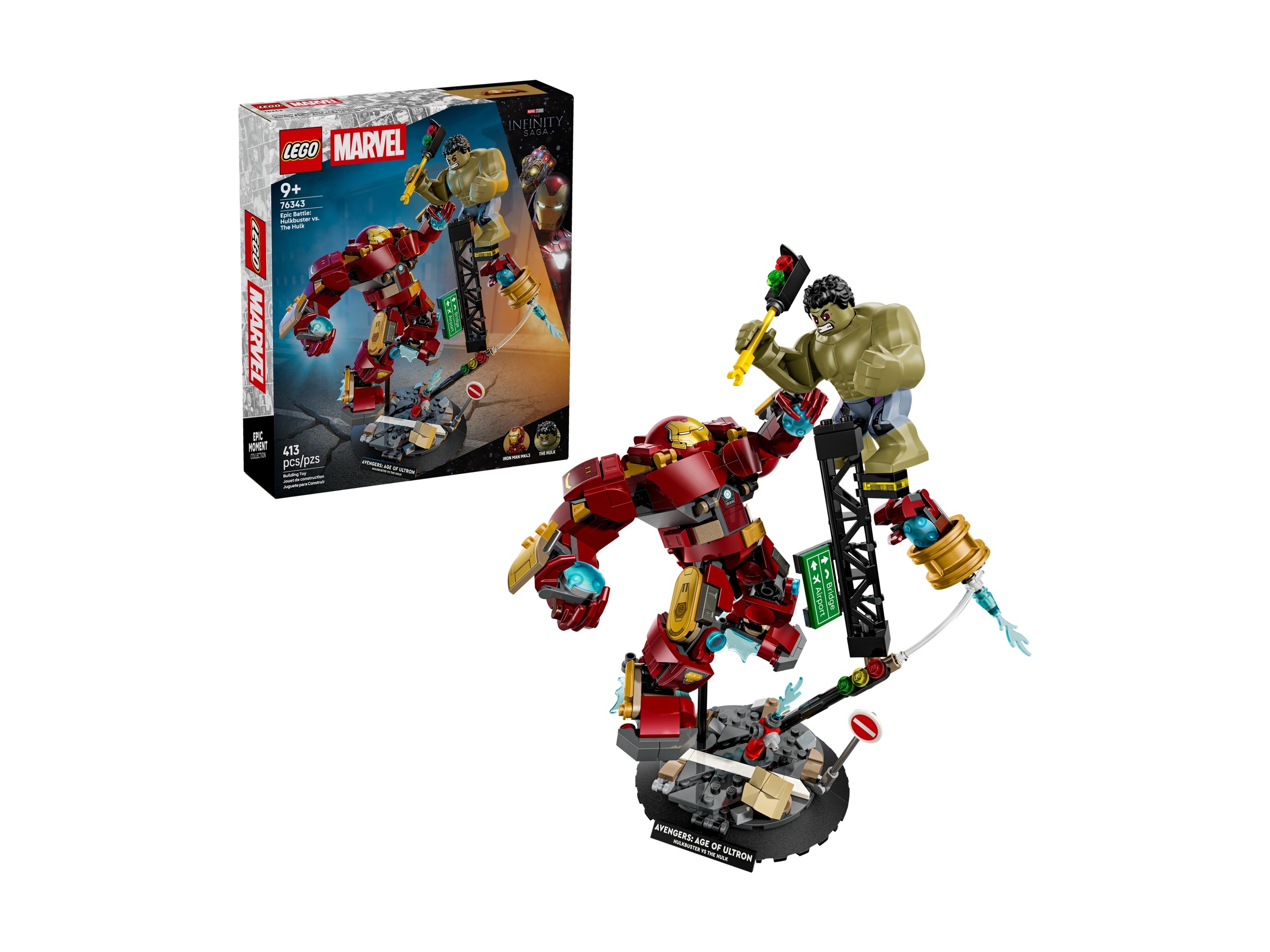 LEGO Super Heroes Marvel - Epicka bitwa: Hulkbuster kontra Hulk