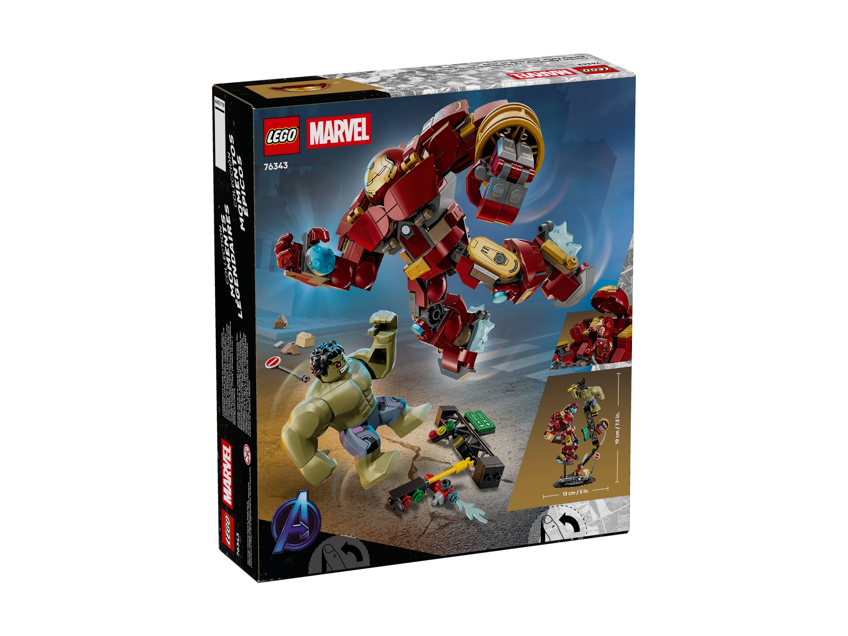 LEGO Super Heroes Marvel - Epicka bitwa: Hulkbuster kontra Hulk