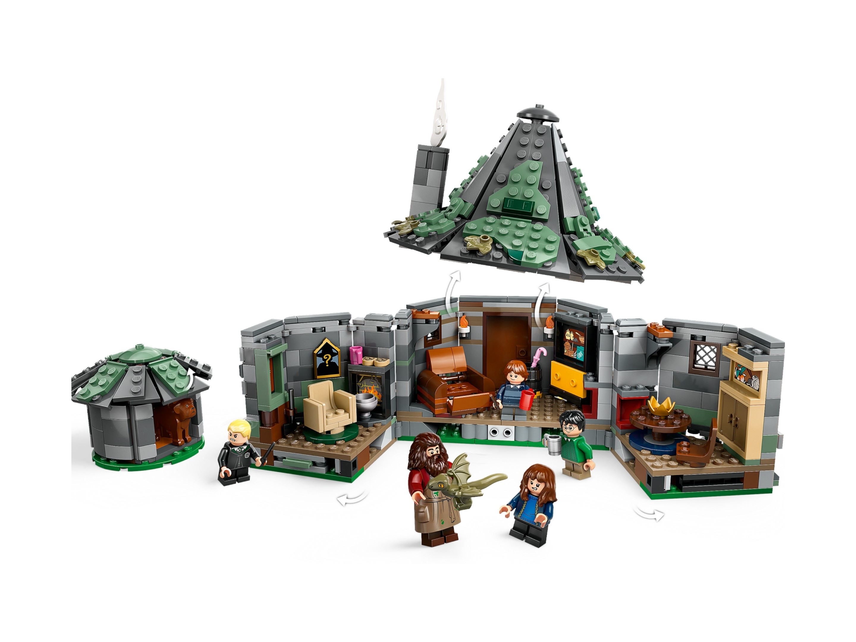 LEGO Harry Potter - Chatka Hagrida: niespodziewana wizyta