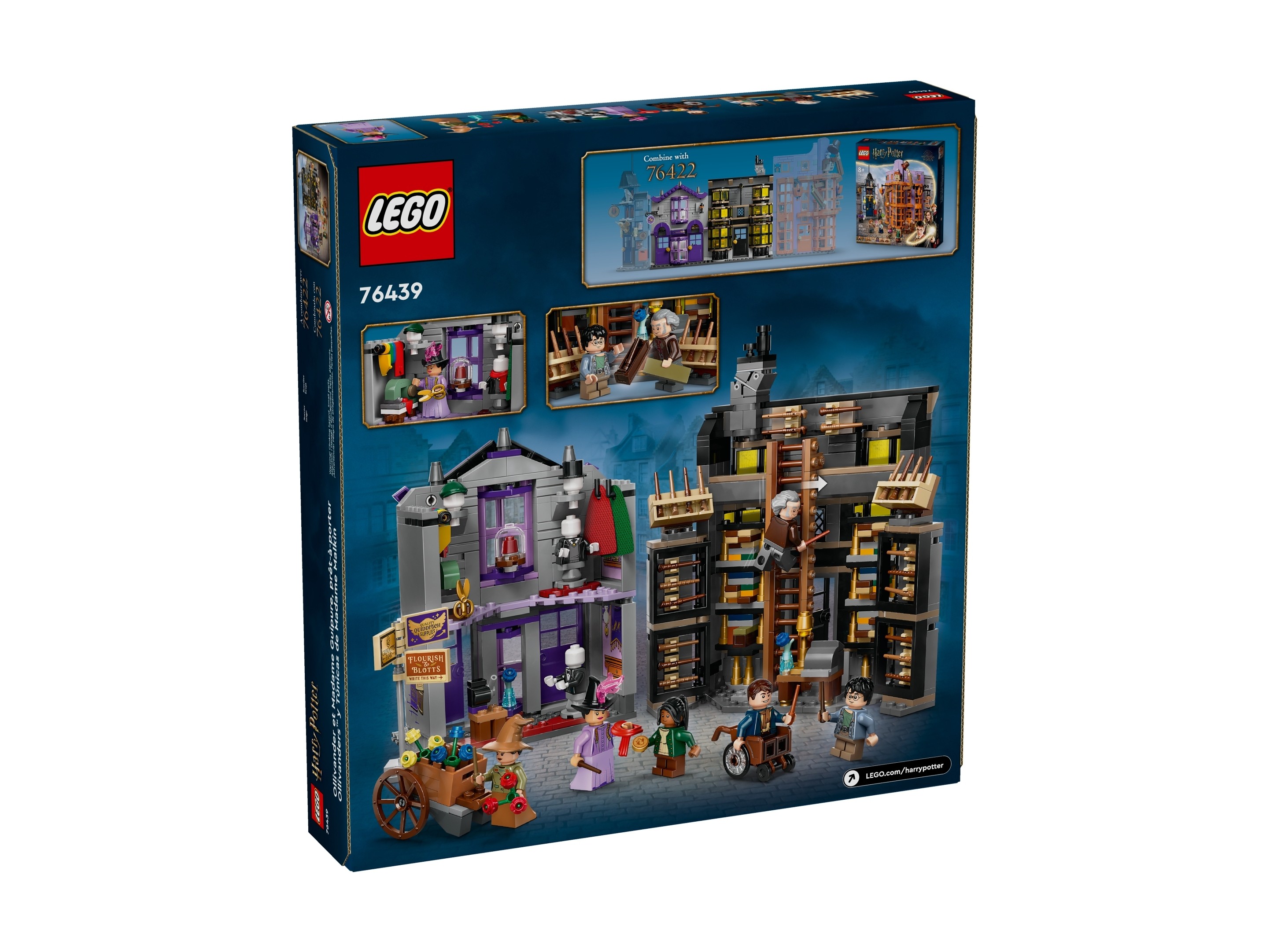 LEGO Harry Potter - Sklepy Ollivandera™ i Madame Malkin