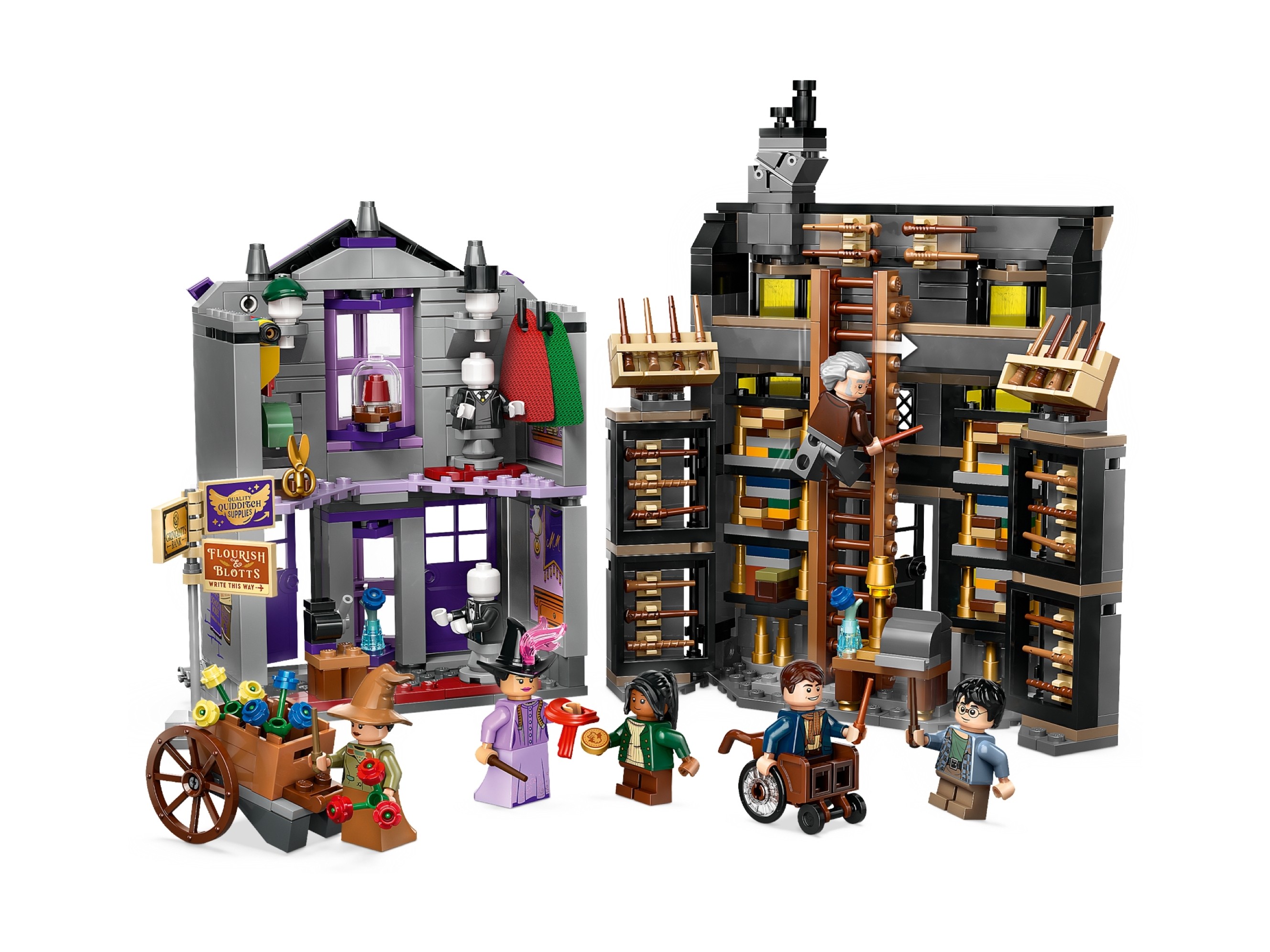 LEGO Harry Potter - Sklepy Ollivandera™ i Madame Malkin