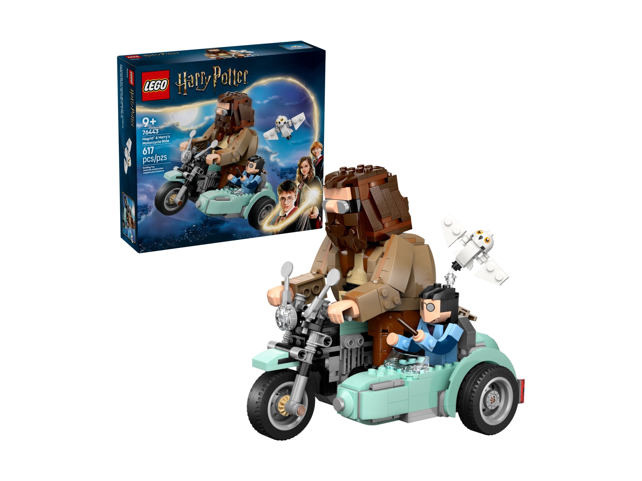 LEGO Harry Potter - Przejażdżka motocyklowa Hagrida i Harry’ego