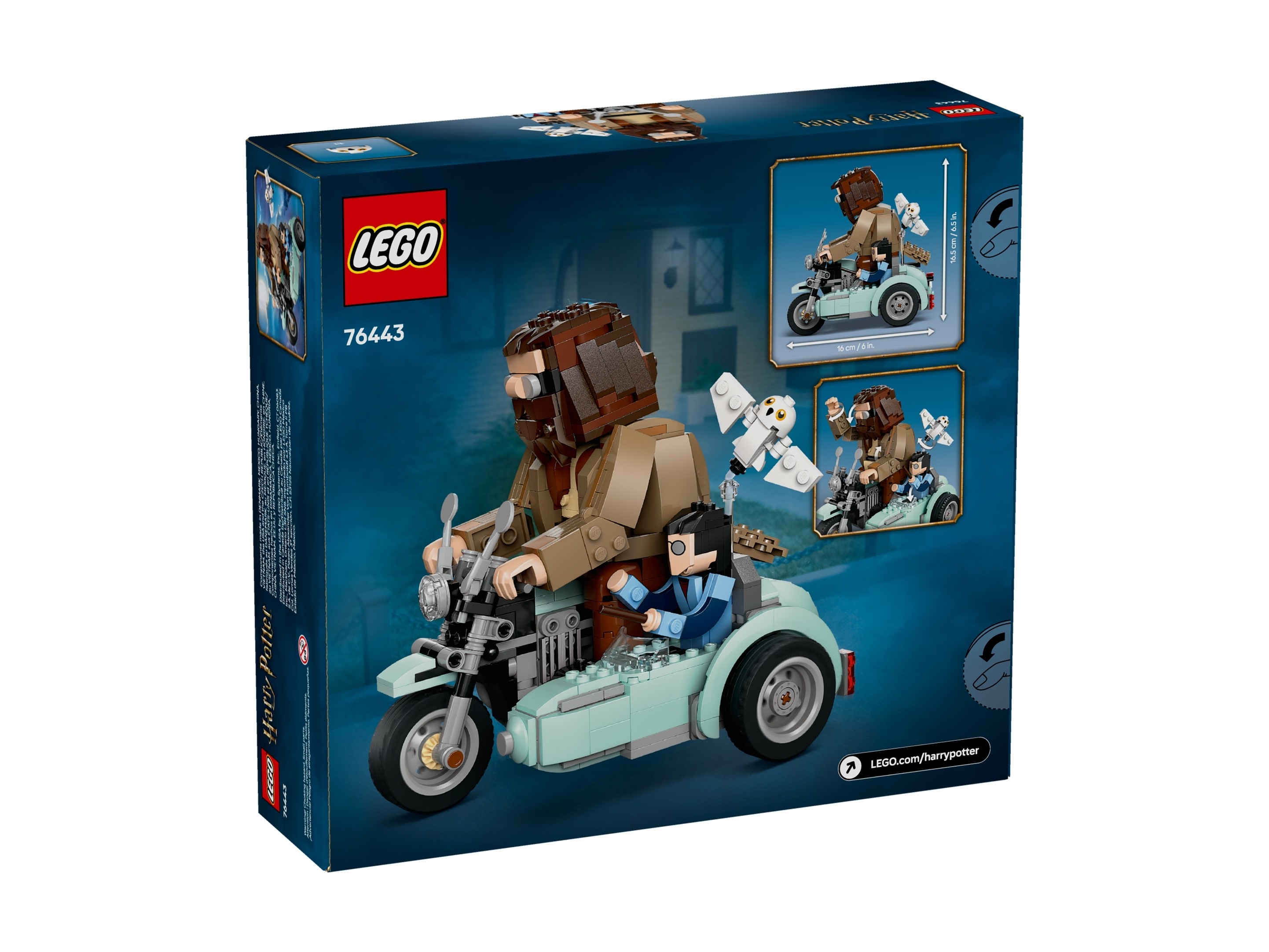 LEGO Harry Potter - Przejażdżka motocyklowa Hagrida i Harry’ego