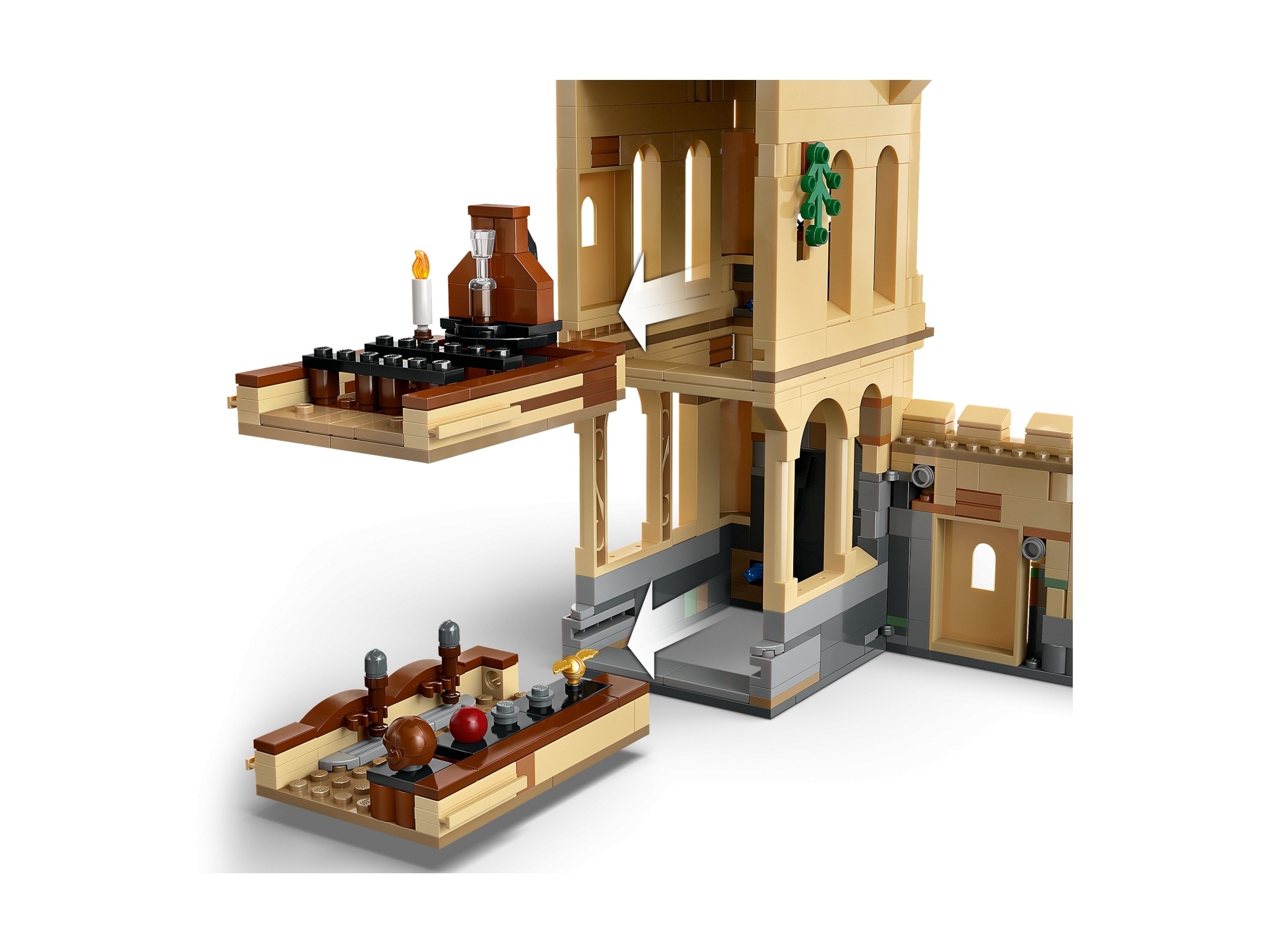 LEGO Harry Potter - Zamek Hogwart™: lekcja latania na miotle