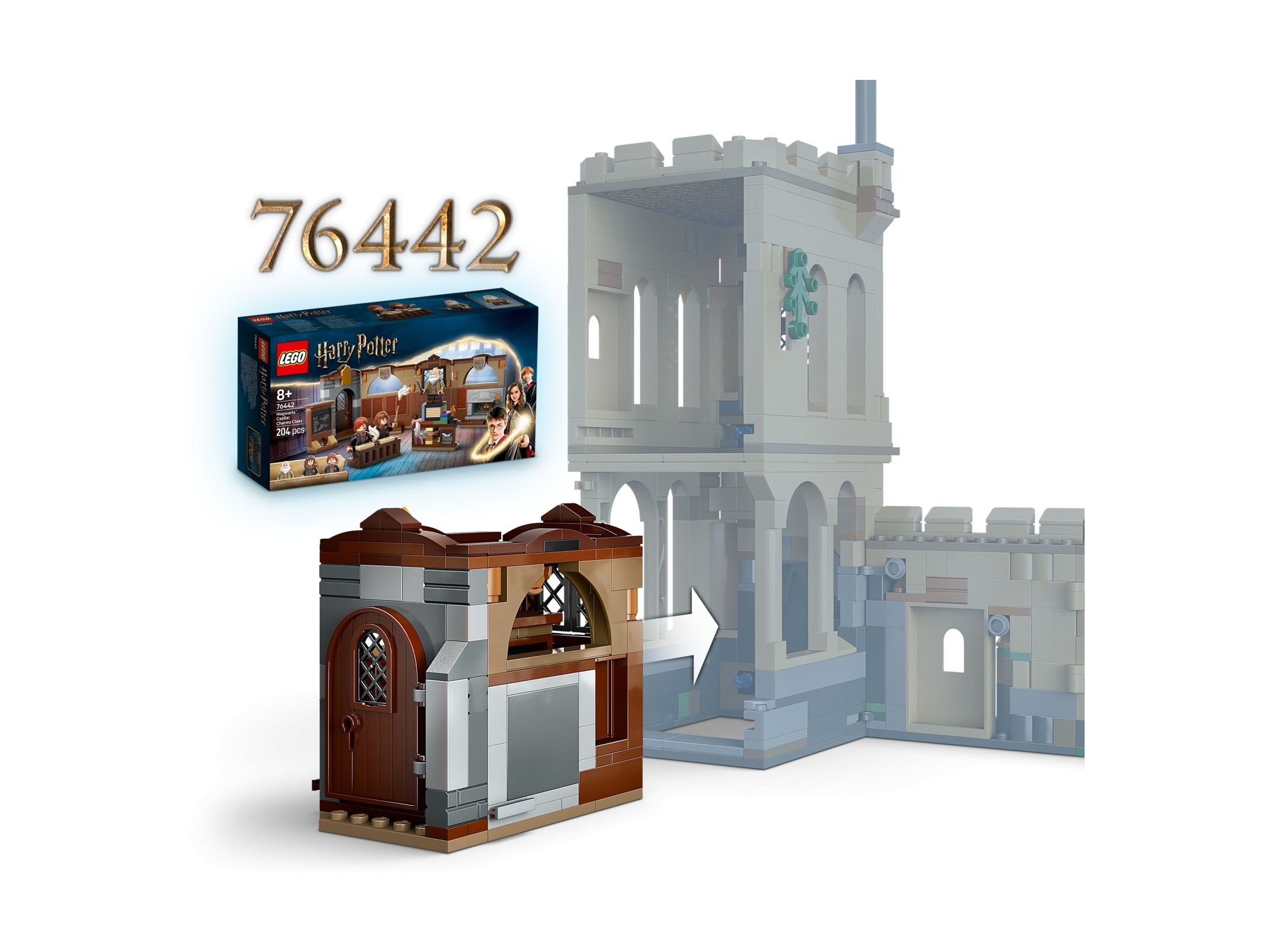 LEGO Harry Potter - Zamek Hogwart™: lekcja latania na miotle