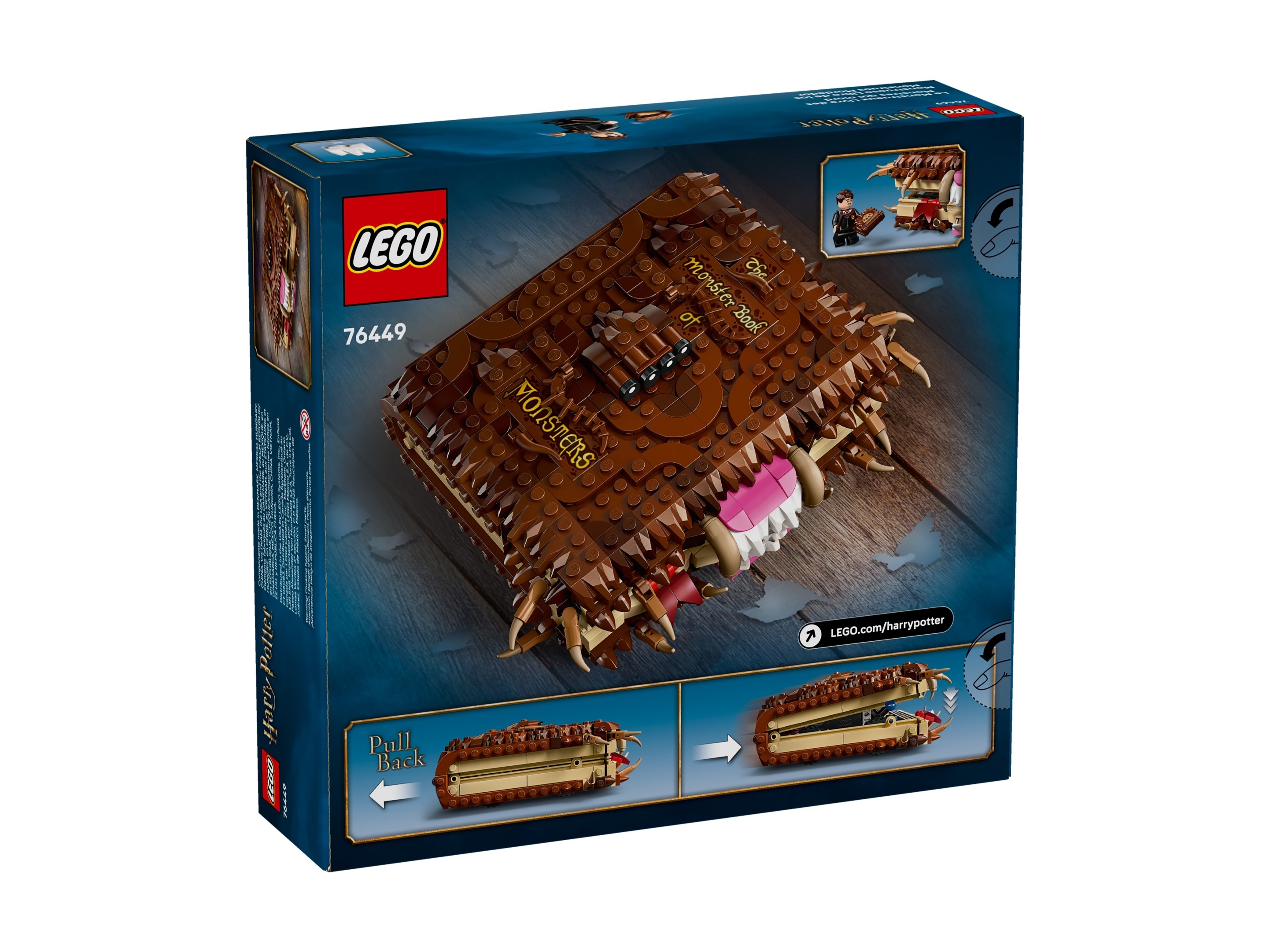 LEGO Harry Potter - Potworna księga potworów z zębami