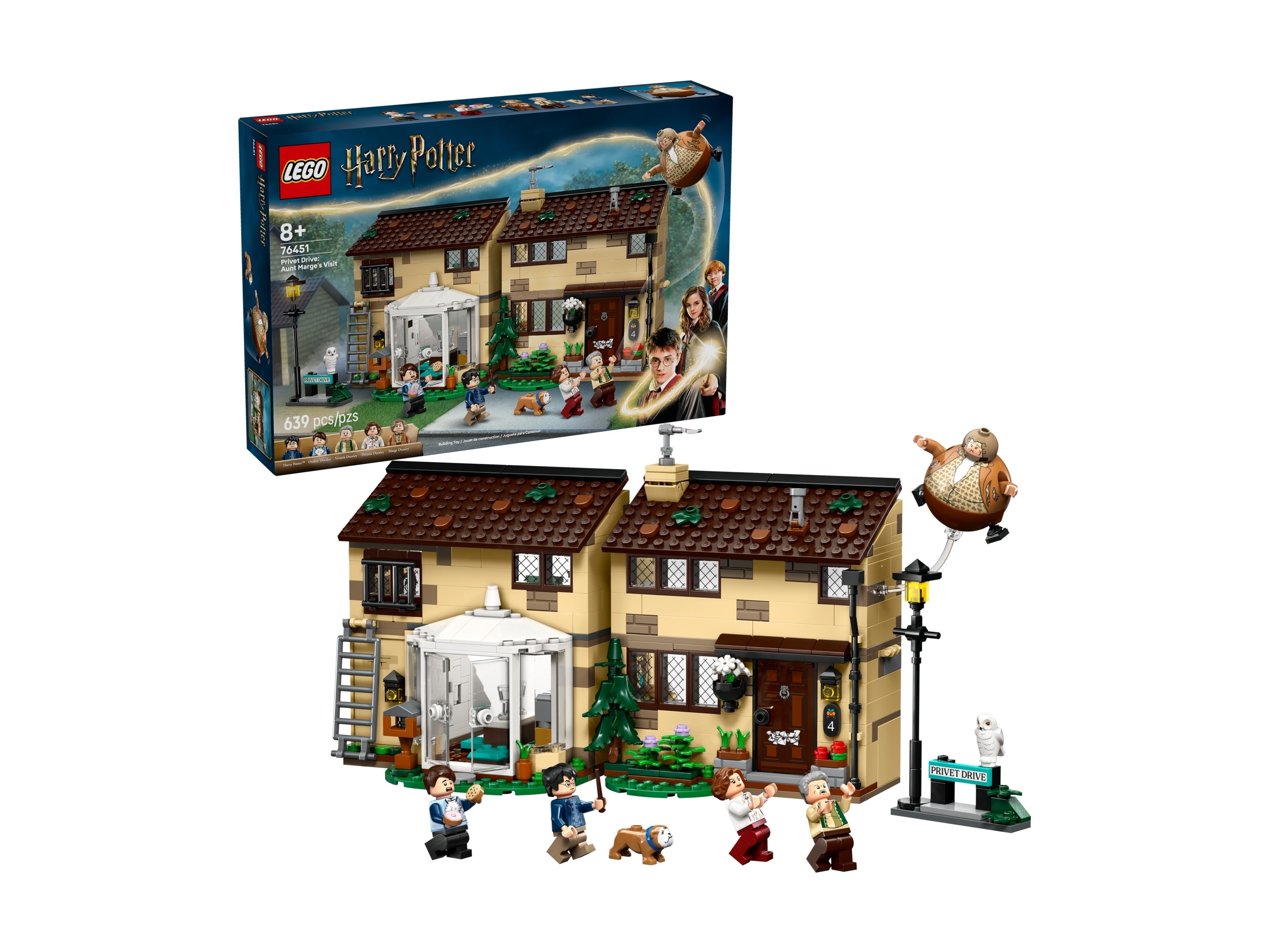 LEGO Harry Potter - Privet Drive: Wizyta ciotki Marge