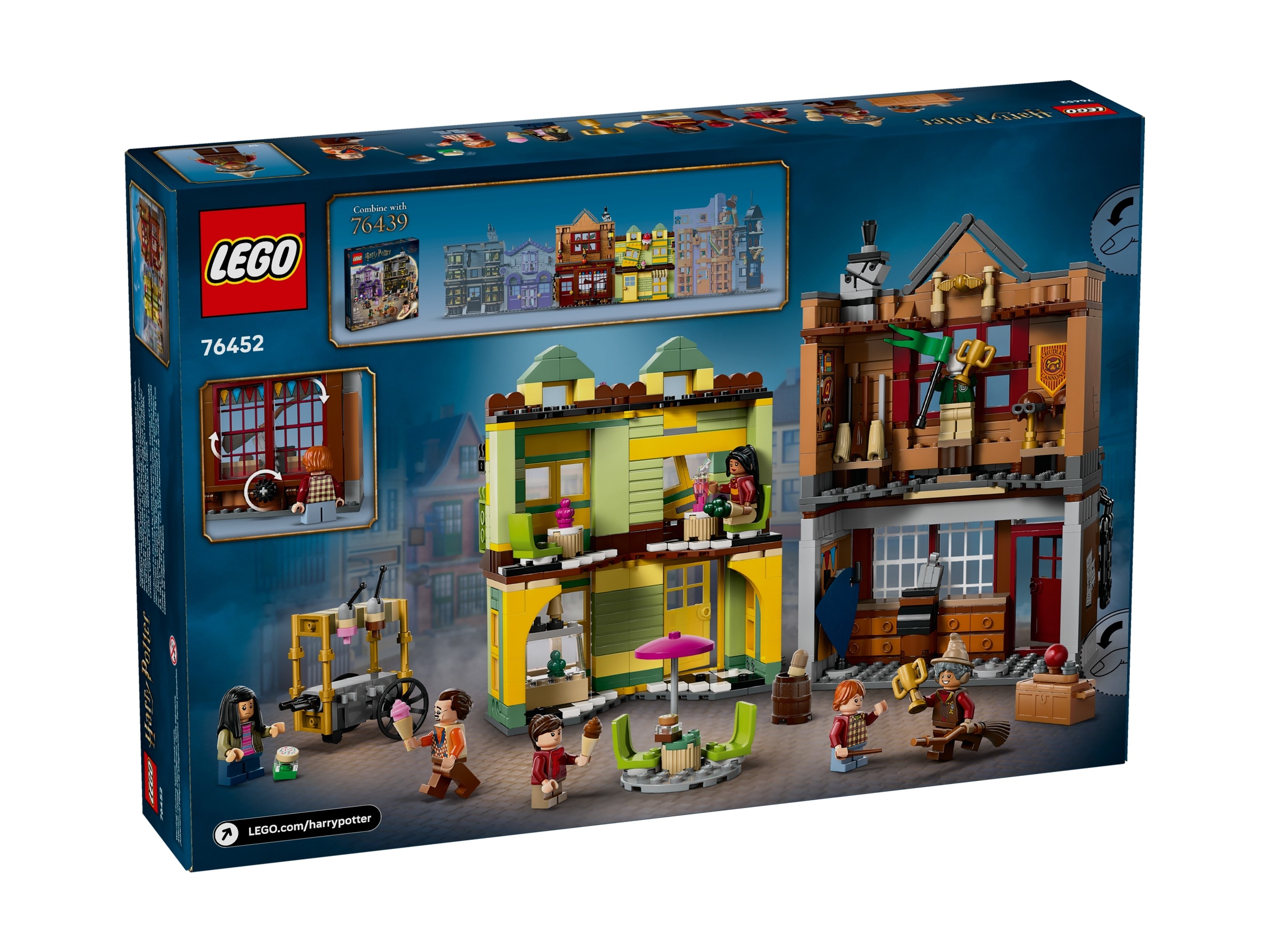 LEGO Harry Potter - Markowy sprzęt do quidditcha™ i lodziarnia