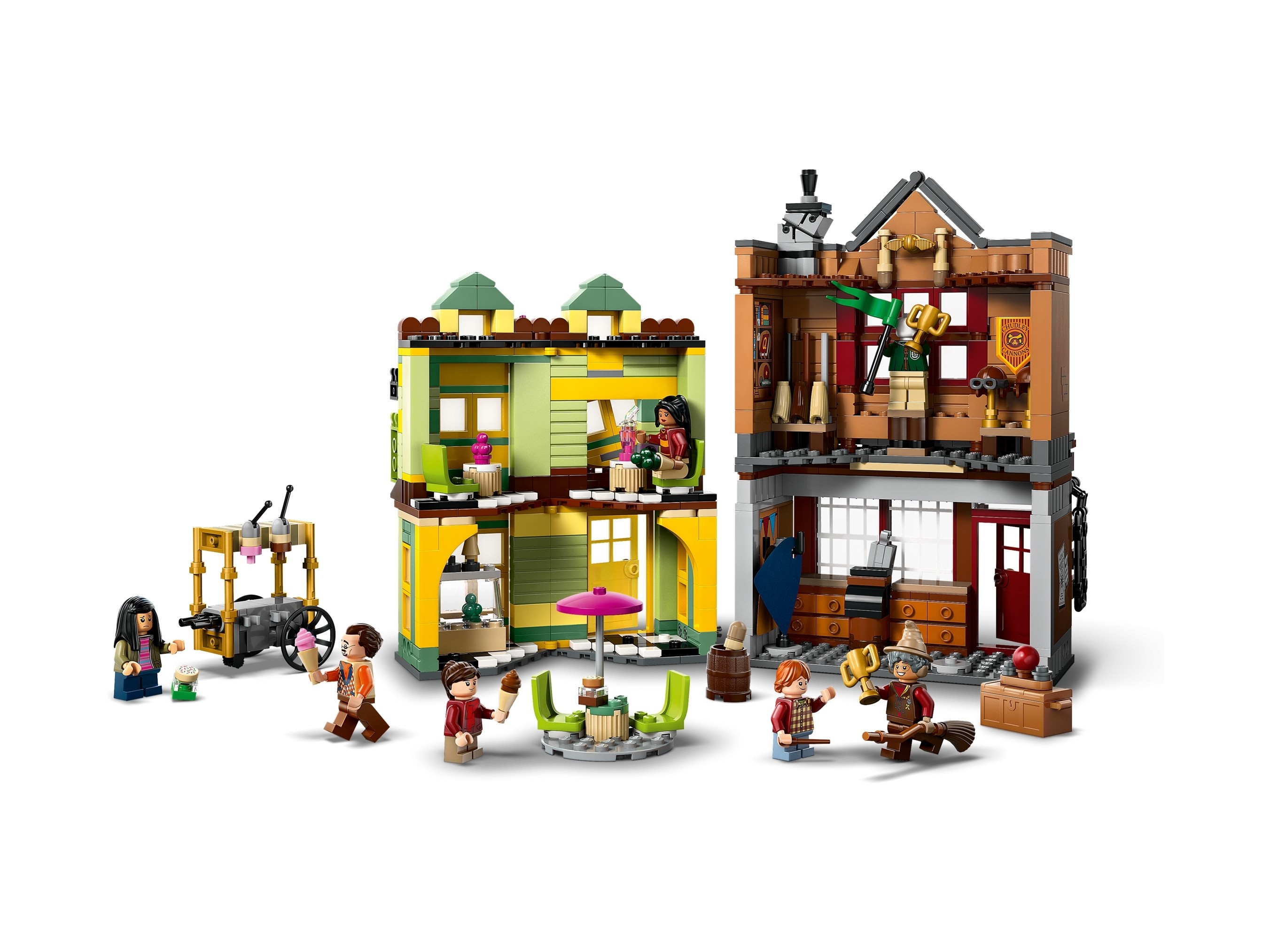 LEGO Harry Potter - Markowy sprzęt do quidditcha™ i lodziarnia