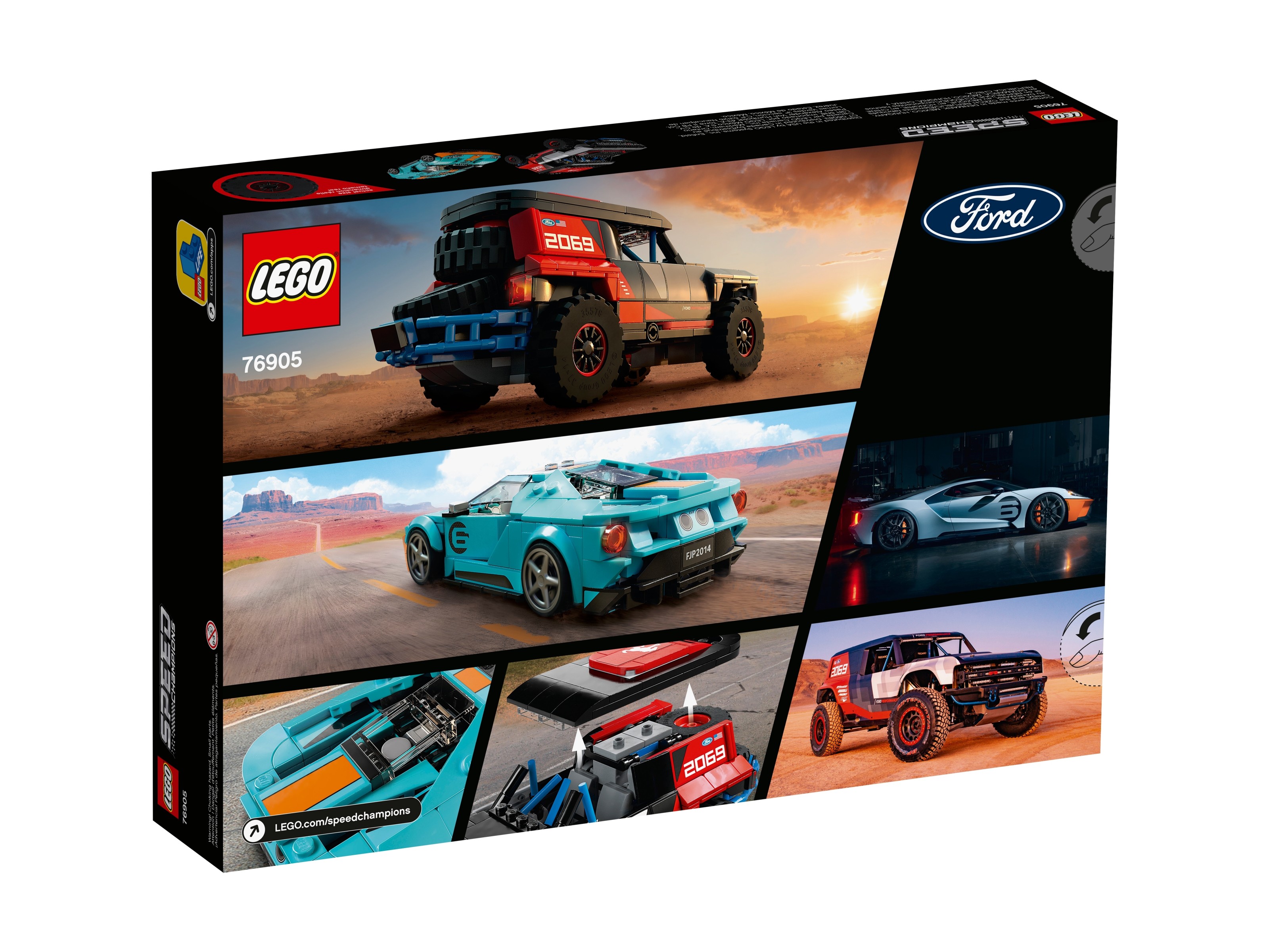 LEGO Speed Champions - Ford GT Heritage Edition i Bronco R