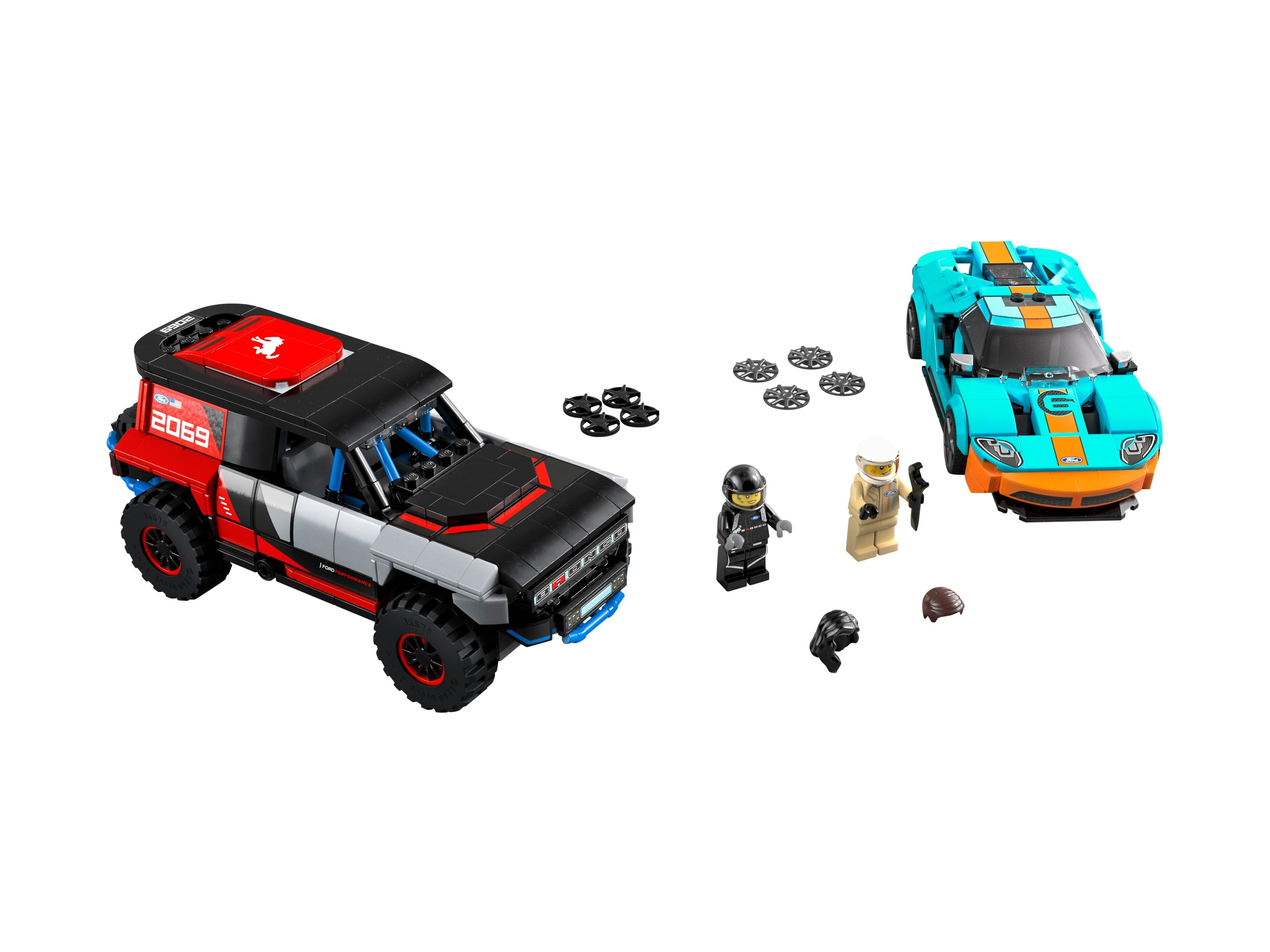 LEGO Speed Champions - Ford GT Heritage Edition i Bronco R