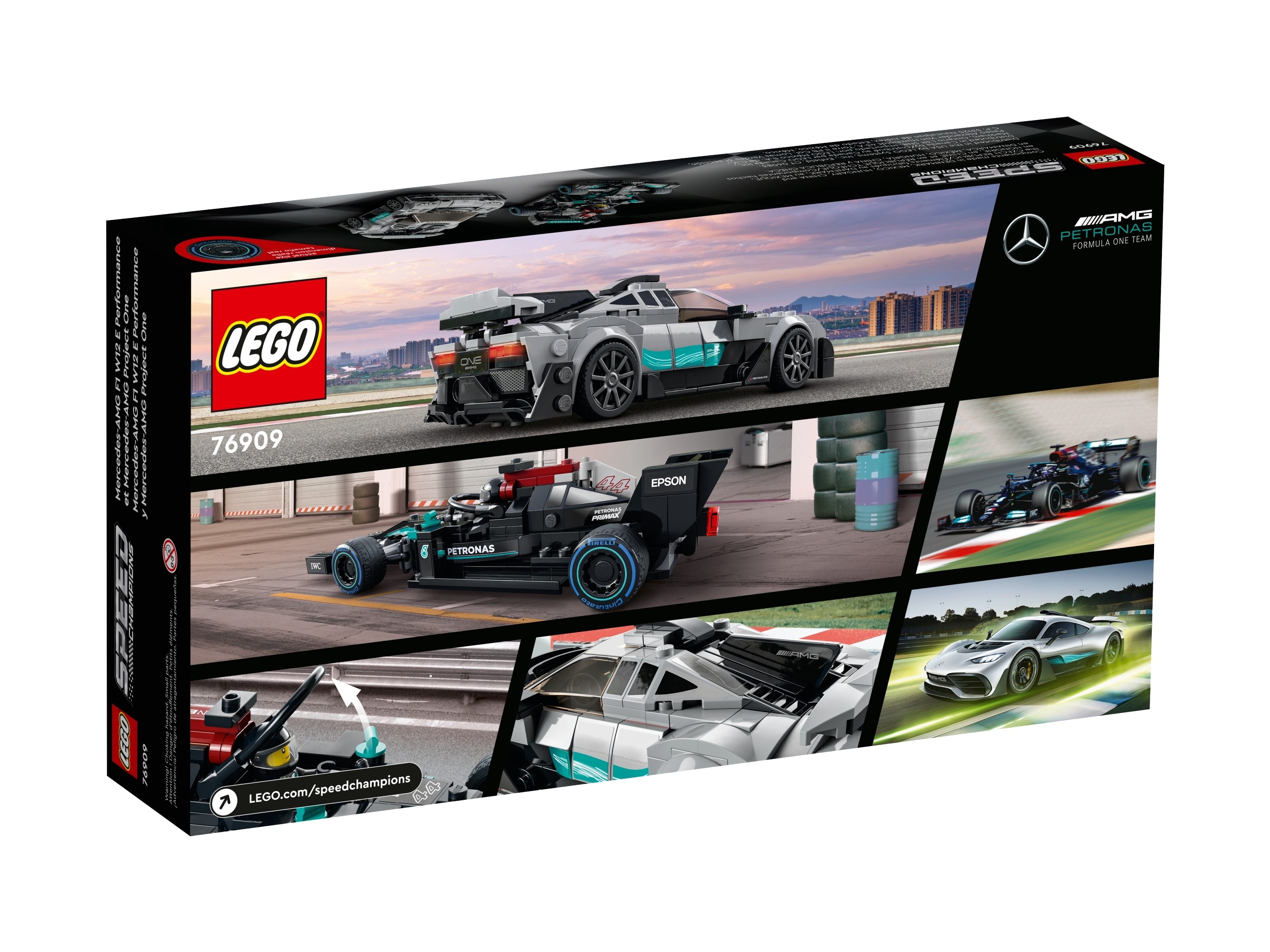 LEGO Speed Champions - Mercedes-AMG F1 W12 E Performance i Mercedes-AMG ONE