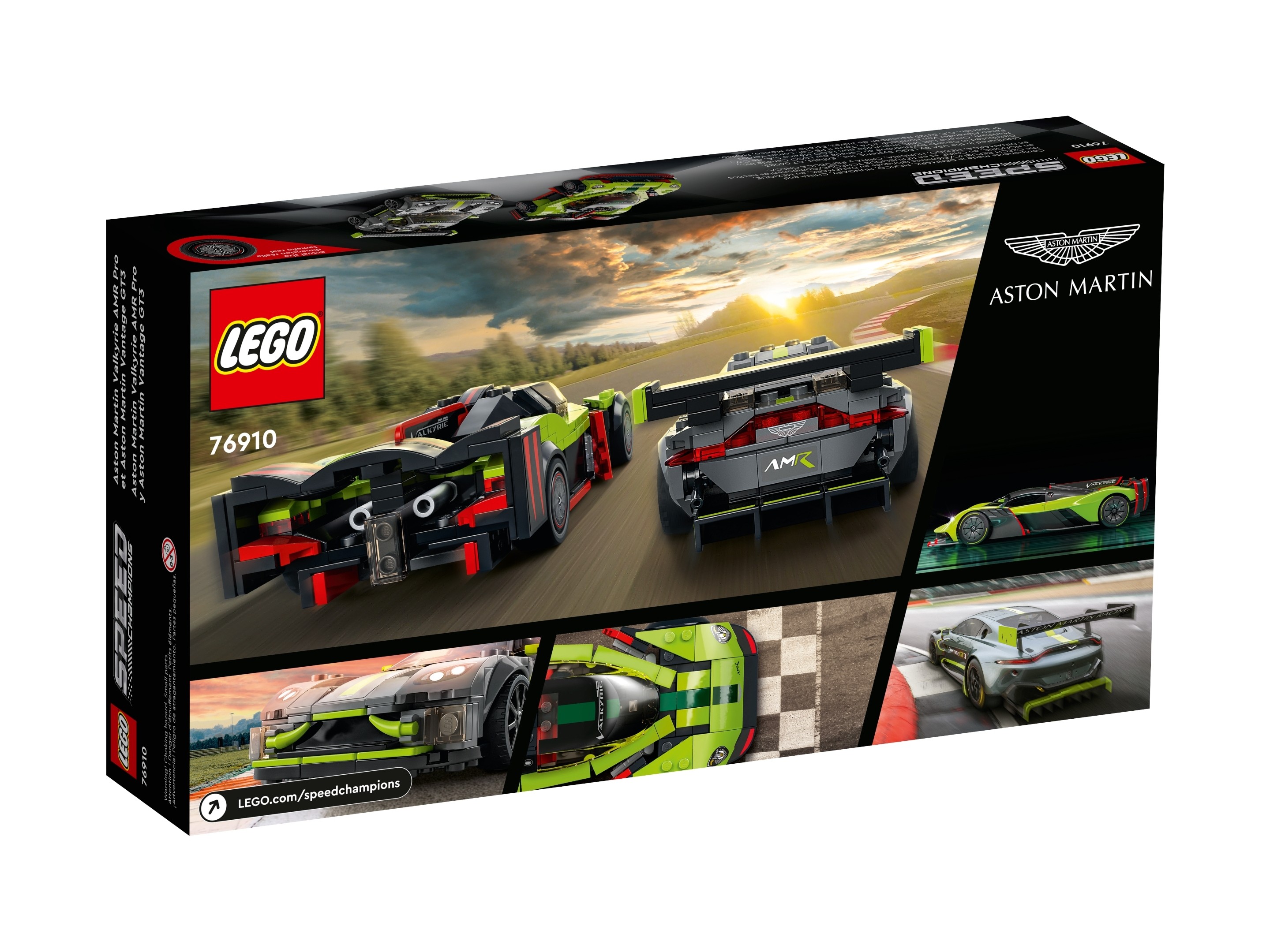 LEGO Speed Champions - Aston Martin Valkyrie AMR PRO i Aston Martin Vantage GT3