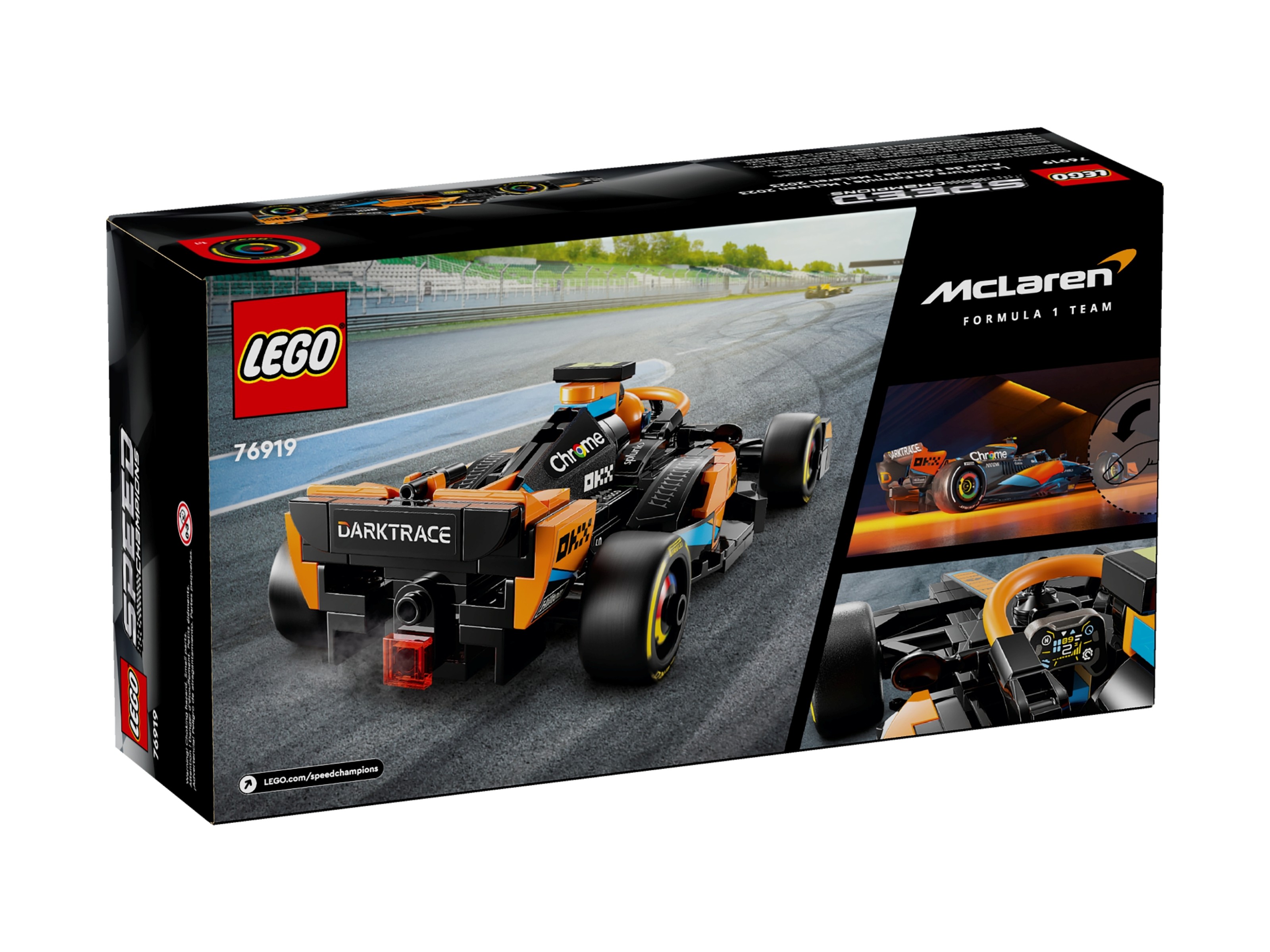 LEGO Speed Champions - Samochód wyścigowy McLaren Formula 1 wersja 2023