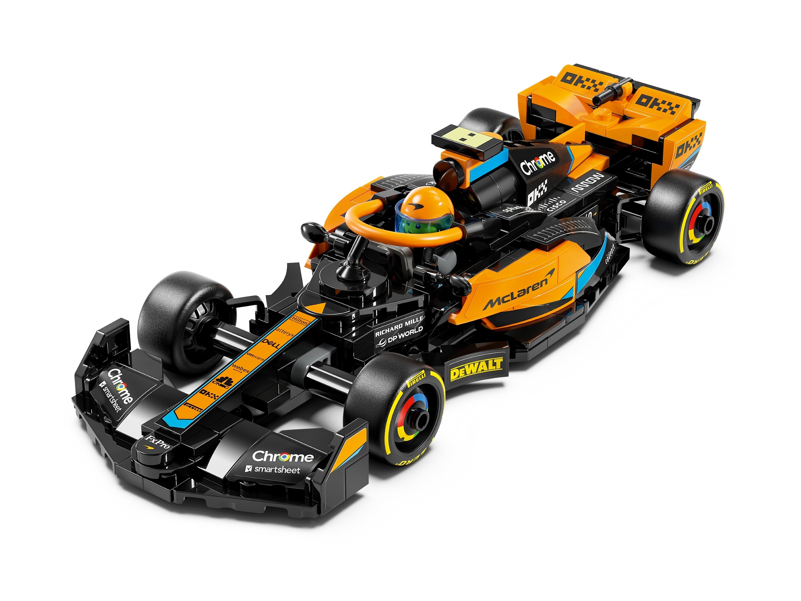 LEGO Speed Champions - Samochód wyścigowy McLaren Formula 1 wersja 2023