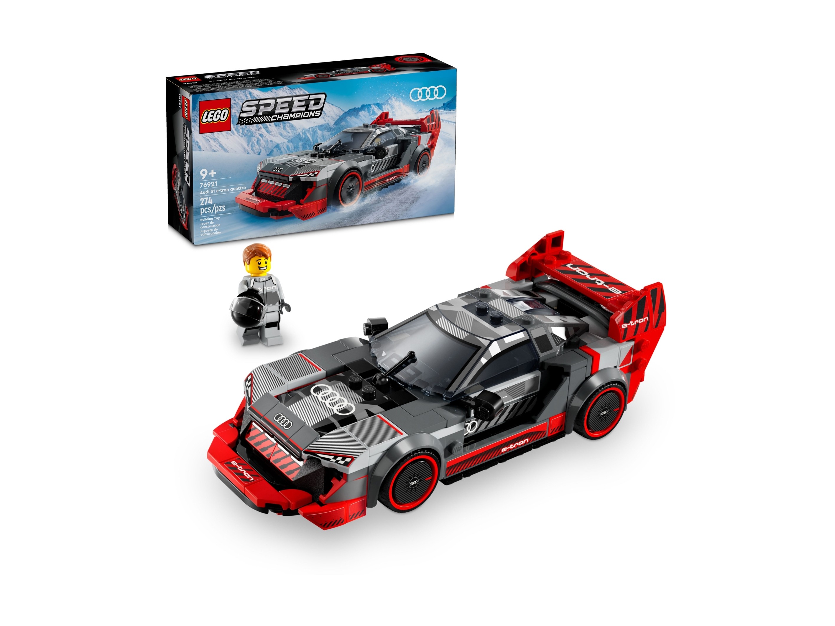 LEGO Speed Champions - Wyścigowe Audi S1 E-tron Quattro